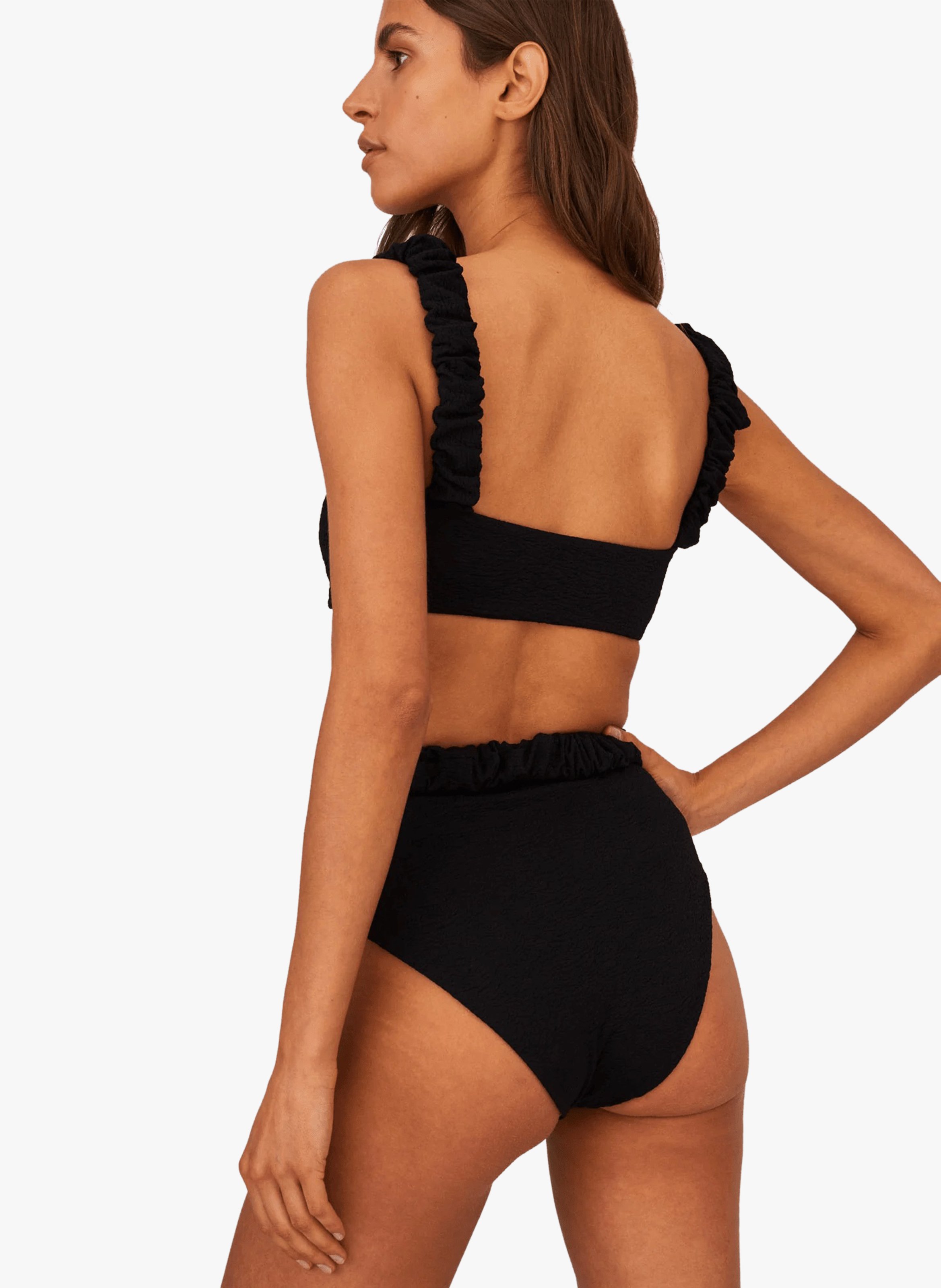 Highwaisted Bikini Bottoms Black Undress Code Women Place des