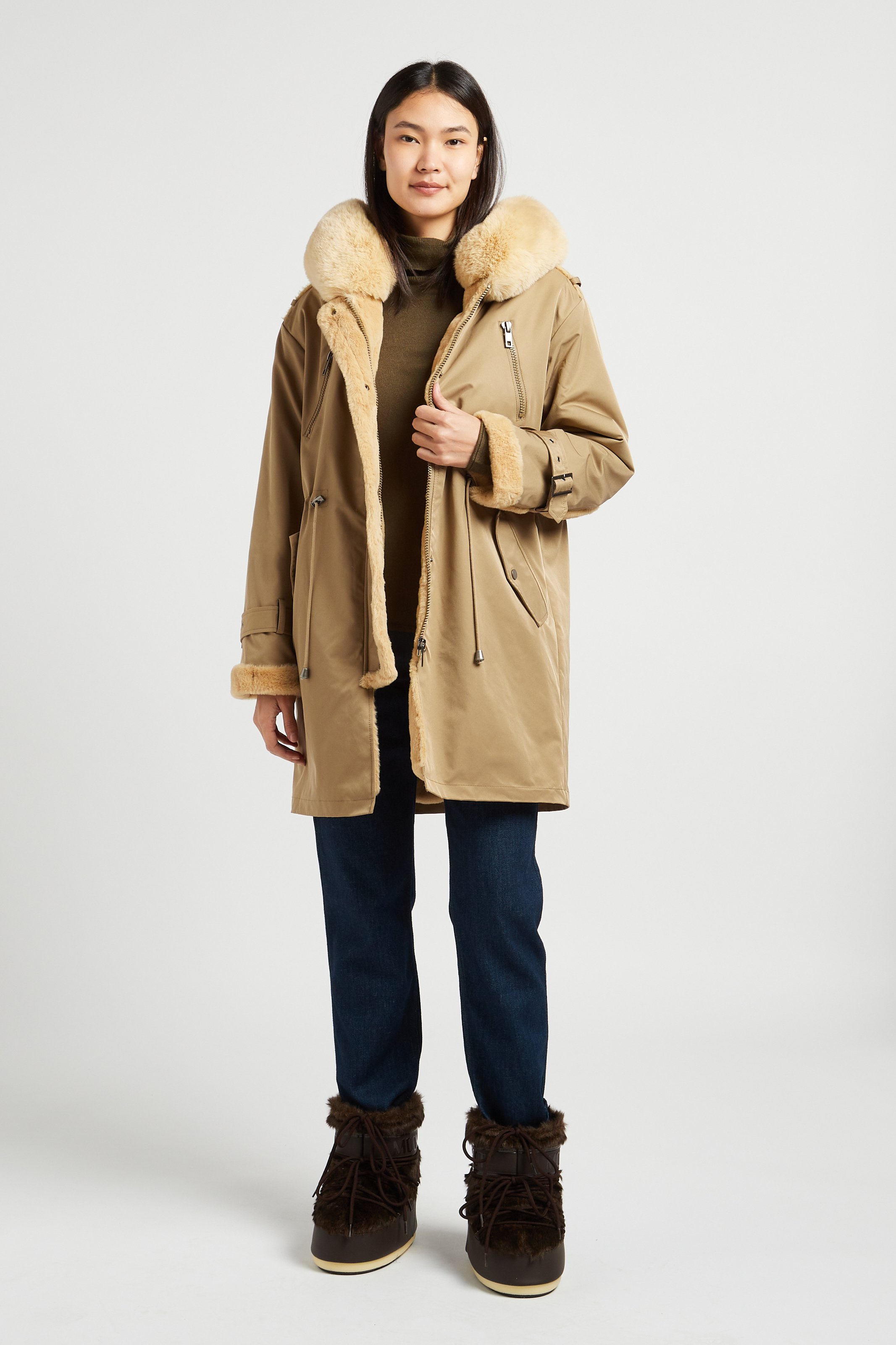 Parka karl marc john femme hot sale