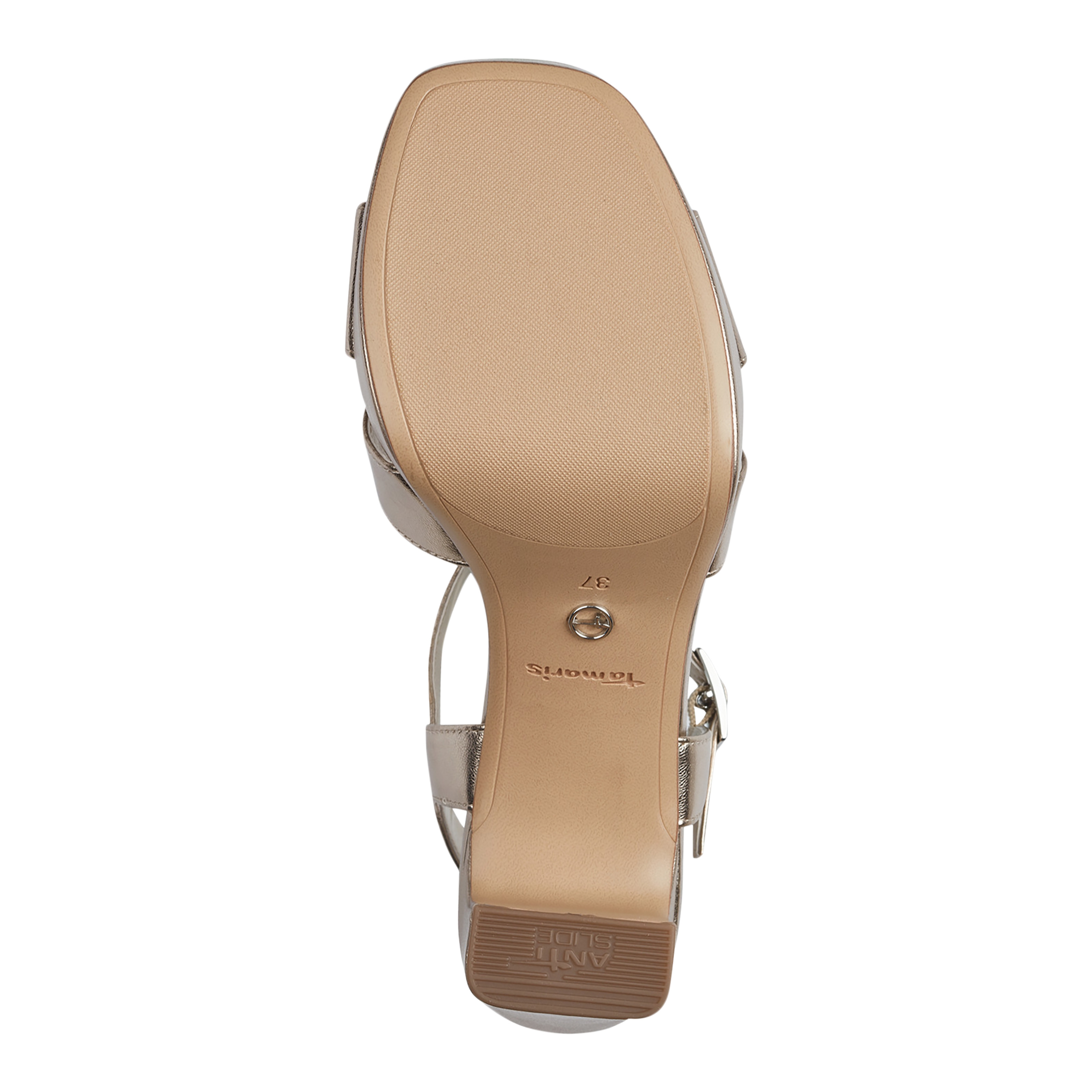 Heeled sandals TAMARIS Golden