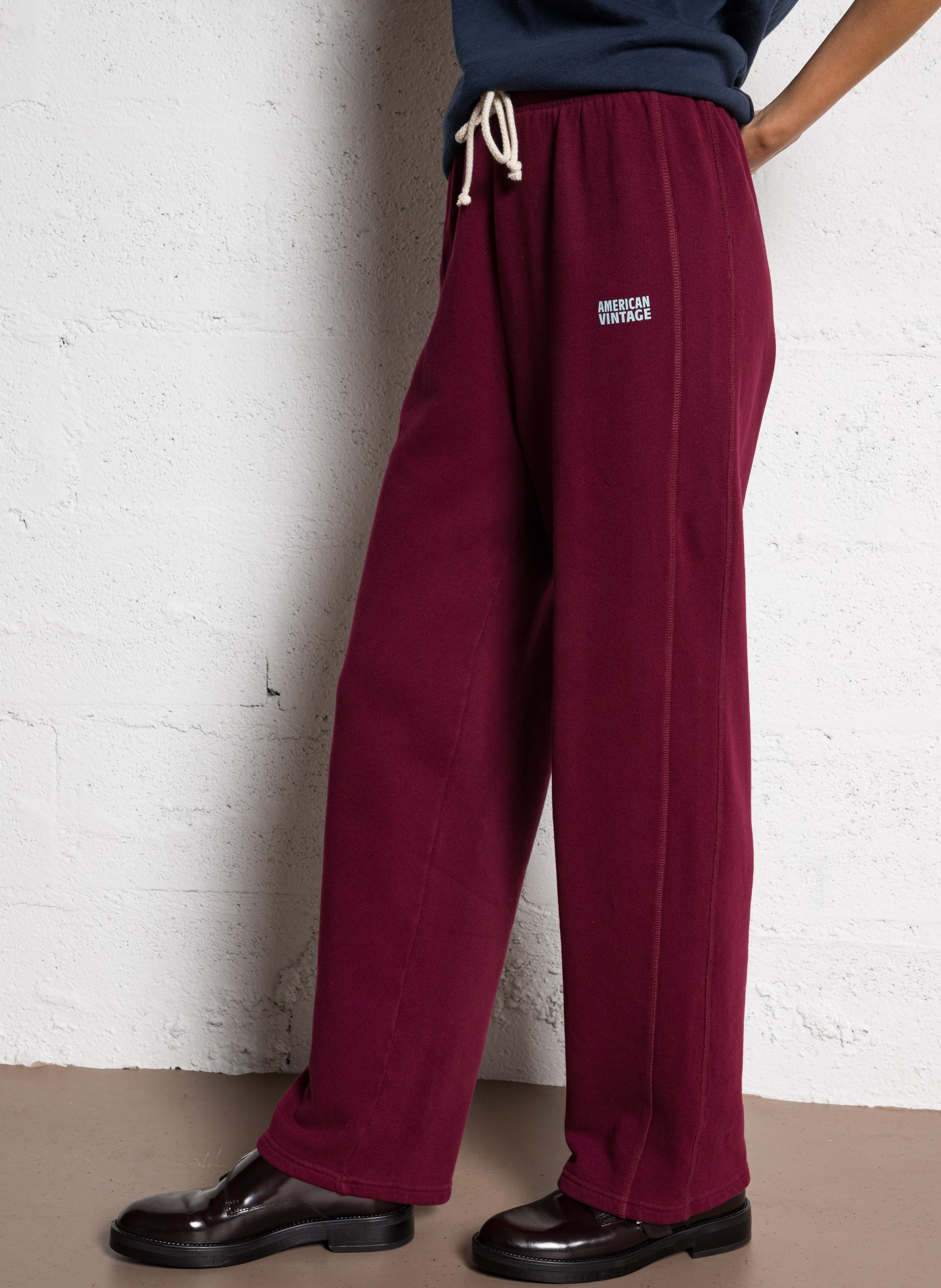 Cotton-blend track pants AMERICAN VINTAGE