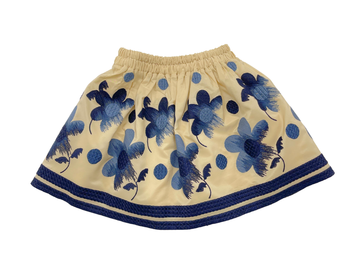 Multicolored child's skirt - 4 years MONNALISA - Seconde main Multicolored