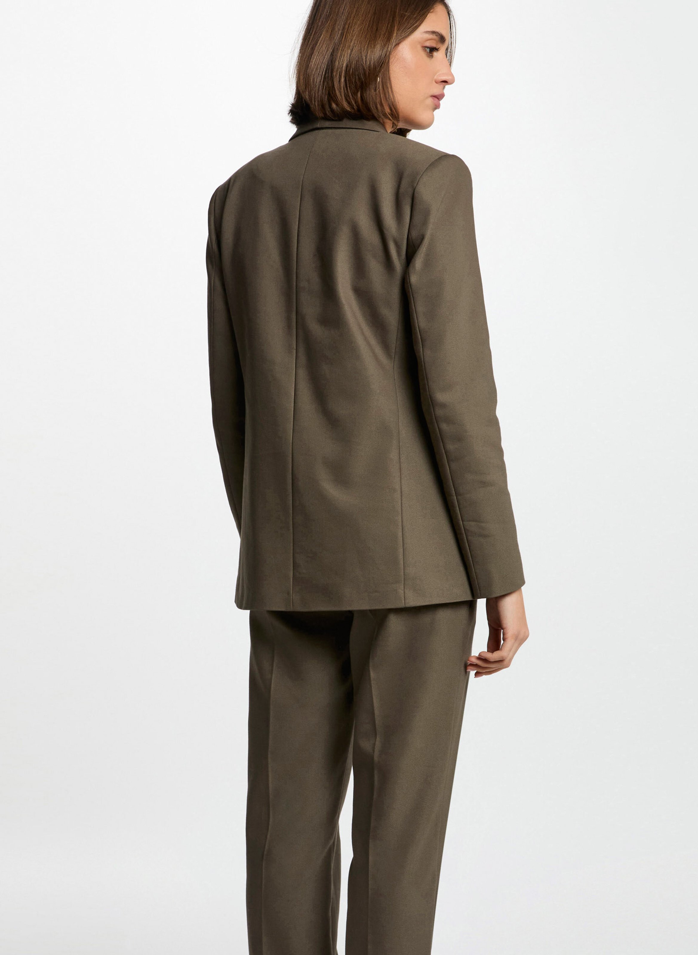 Blazer - katoenblend MORGAN Groen