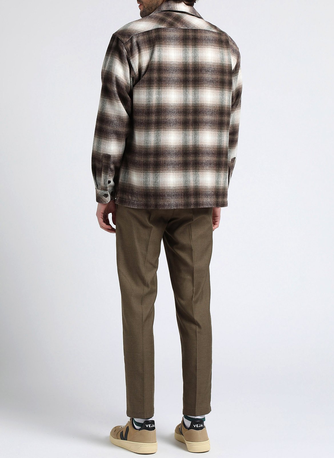 Surchemise à carreaux en flanelle de coton SAMSOE SAMSOE Multicolore