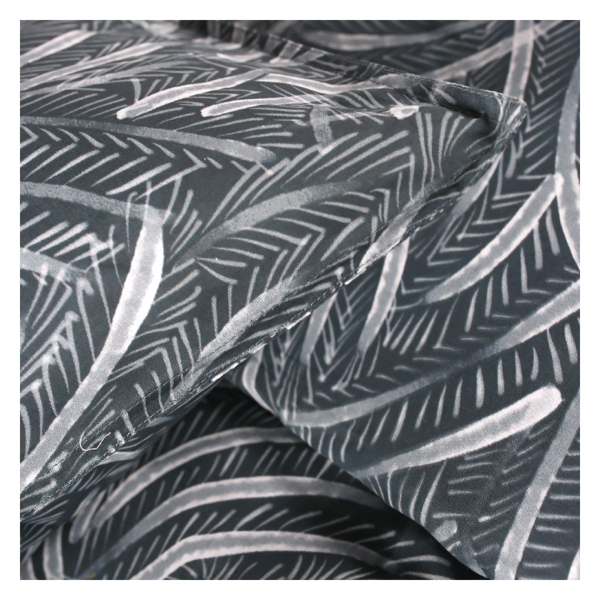 Printed cotton bedding set TODAY LINGE DE MAISON Blue