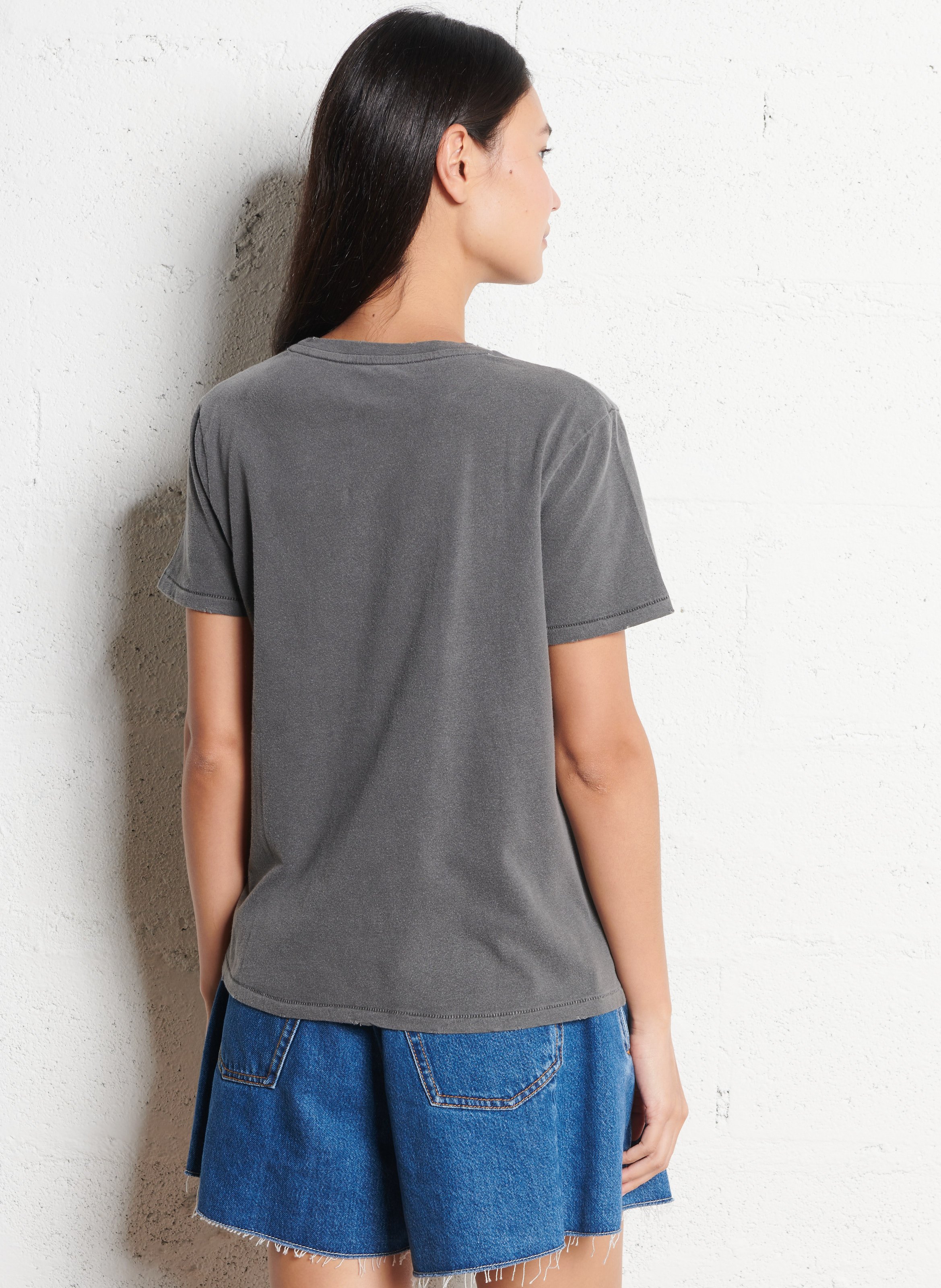 Camiliday round-neck sleeveless cotton top NEWTONE Grey