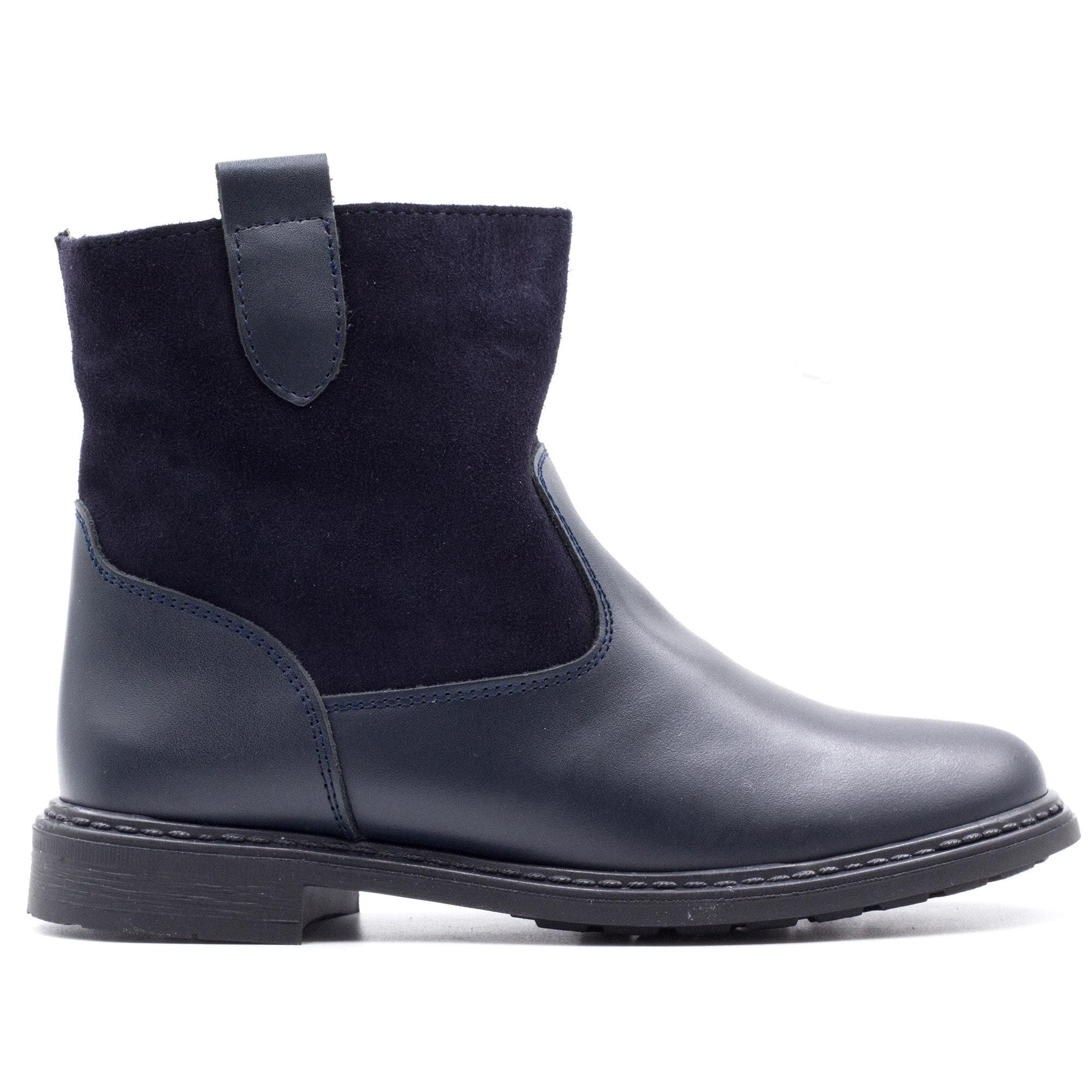 Girl's lined boots Boni & Sidonie Blue