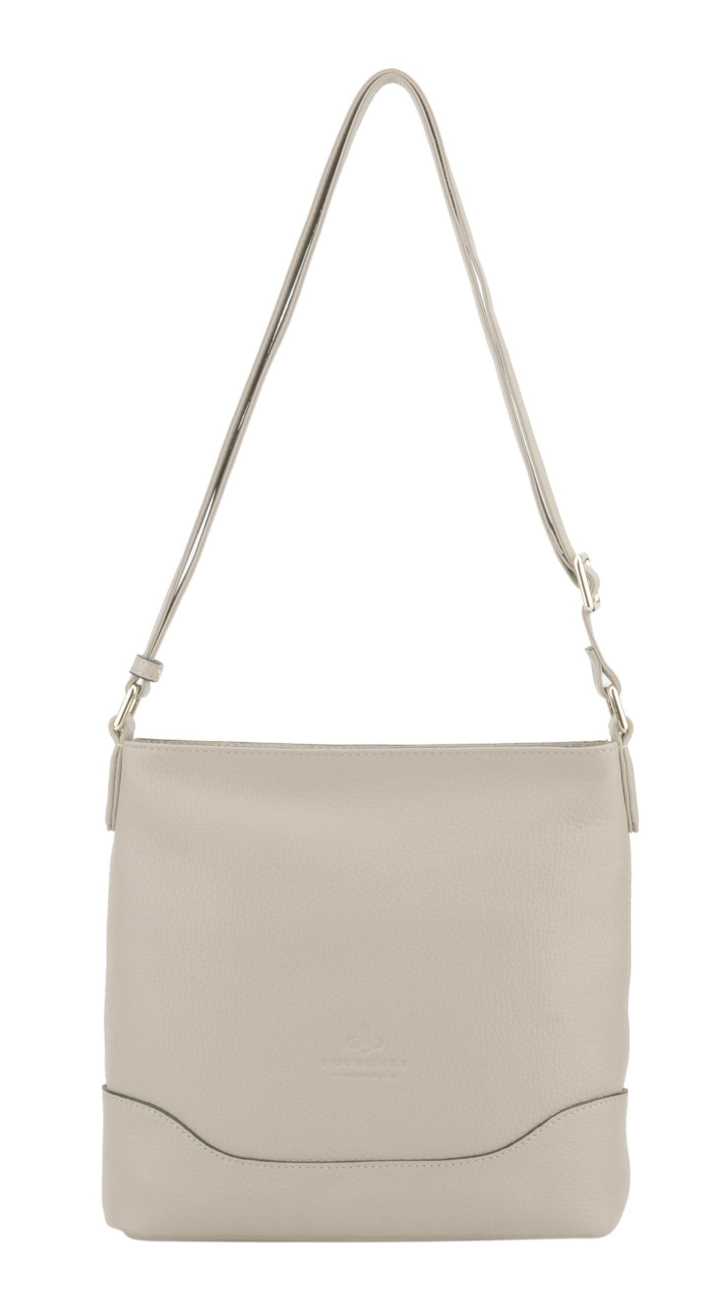 Red crossbody bag POURCHET