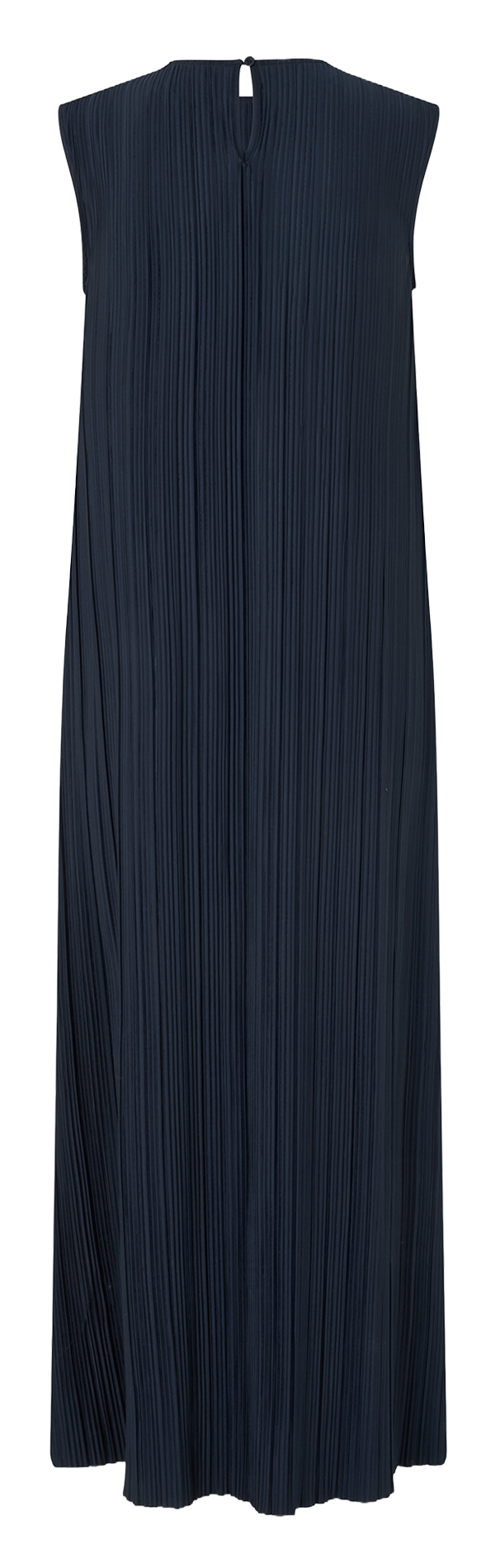 Robe mi-longue plissé sans manches SAMSOE SAMSOE Bleu