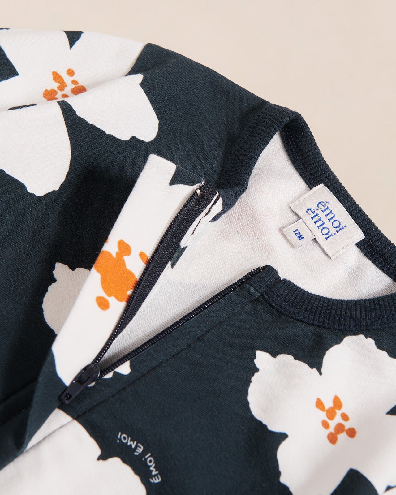 The Celestial organic cotton printed jumpsuit EMOI EMOI Blue