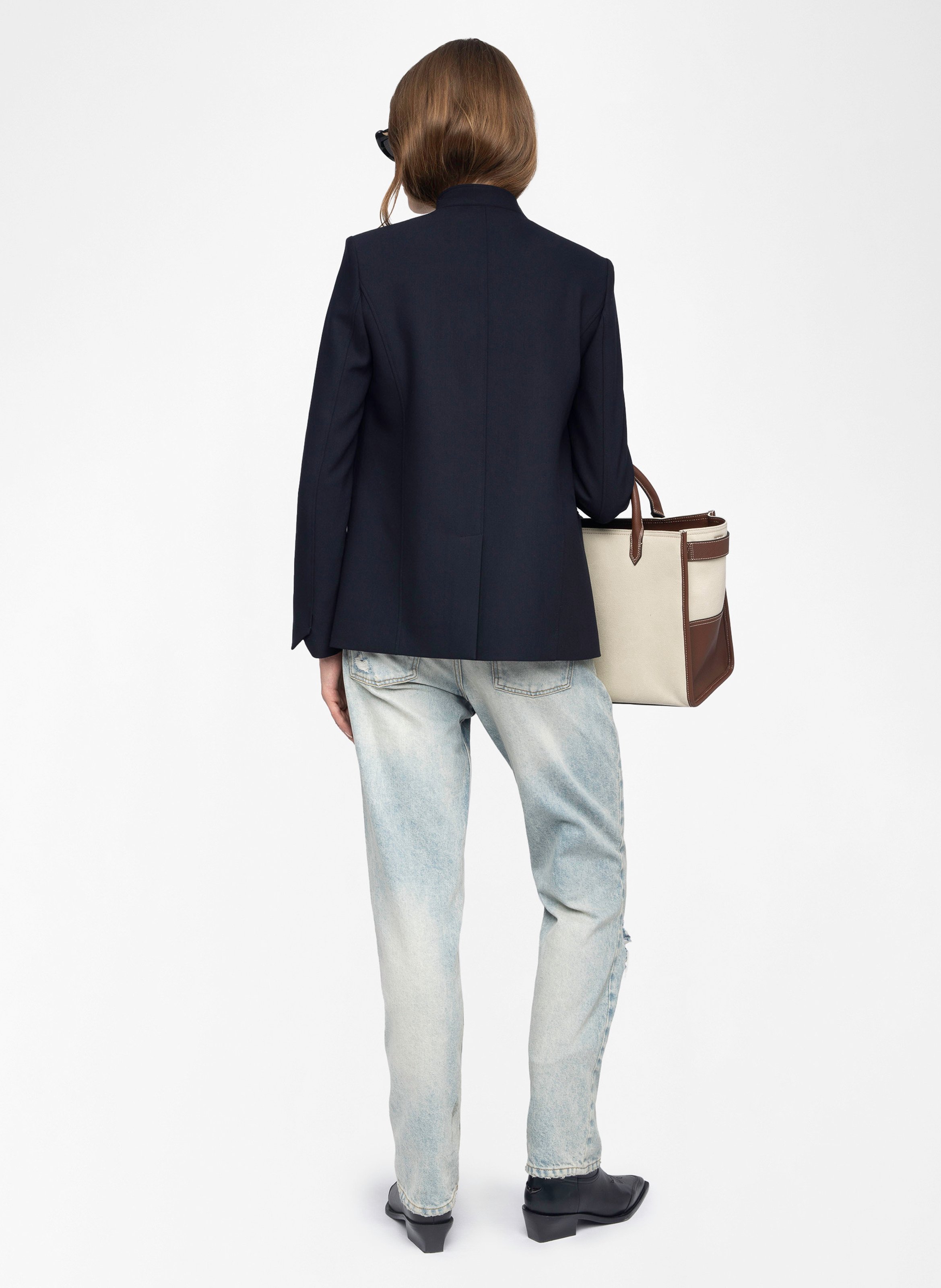 Blazer con collo alto ZADIG&VOLTAIRE Blu