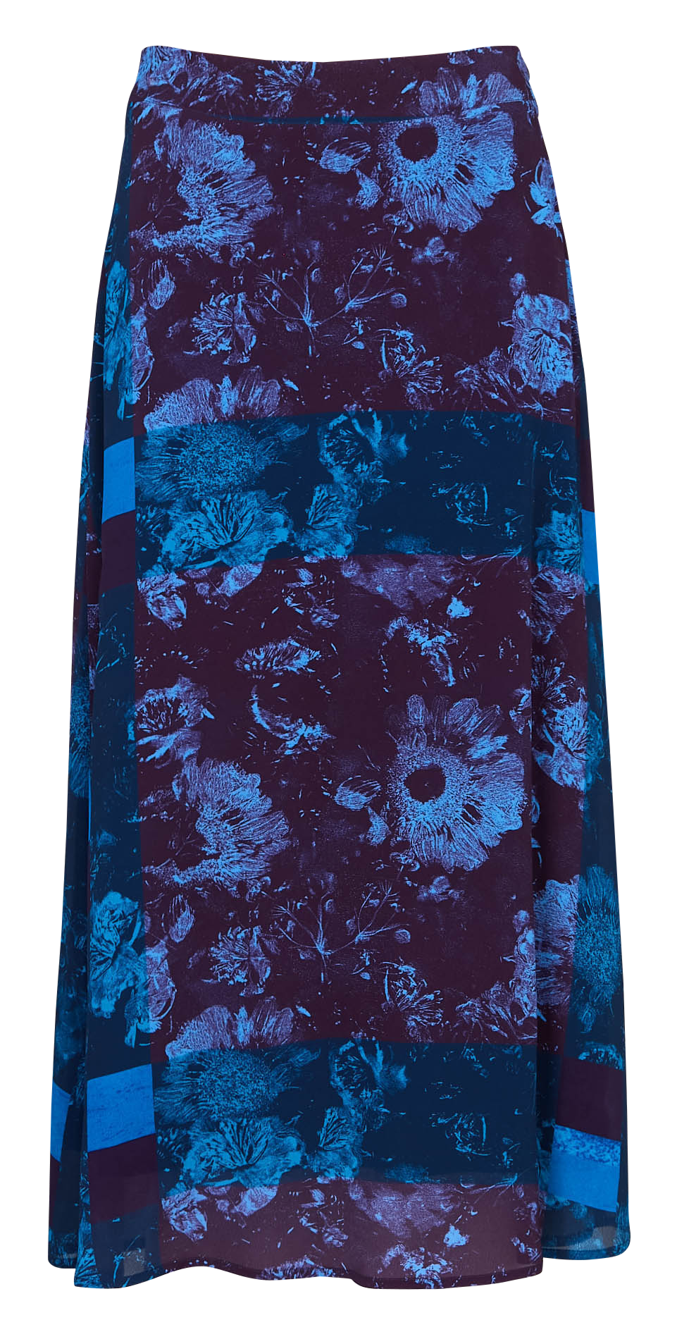 Jupe évasée à motifs LA FEE MARABOUTEE Violet