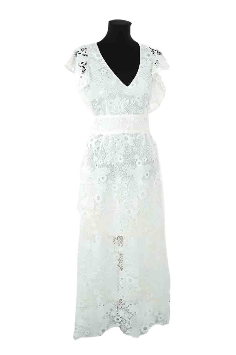 Cotton dress ANTIK BATIK - Seconde Main White