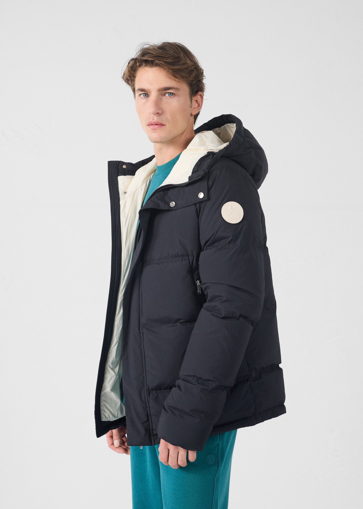 Sanji puffer cold weather jacket JOTT Black