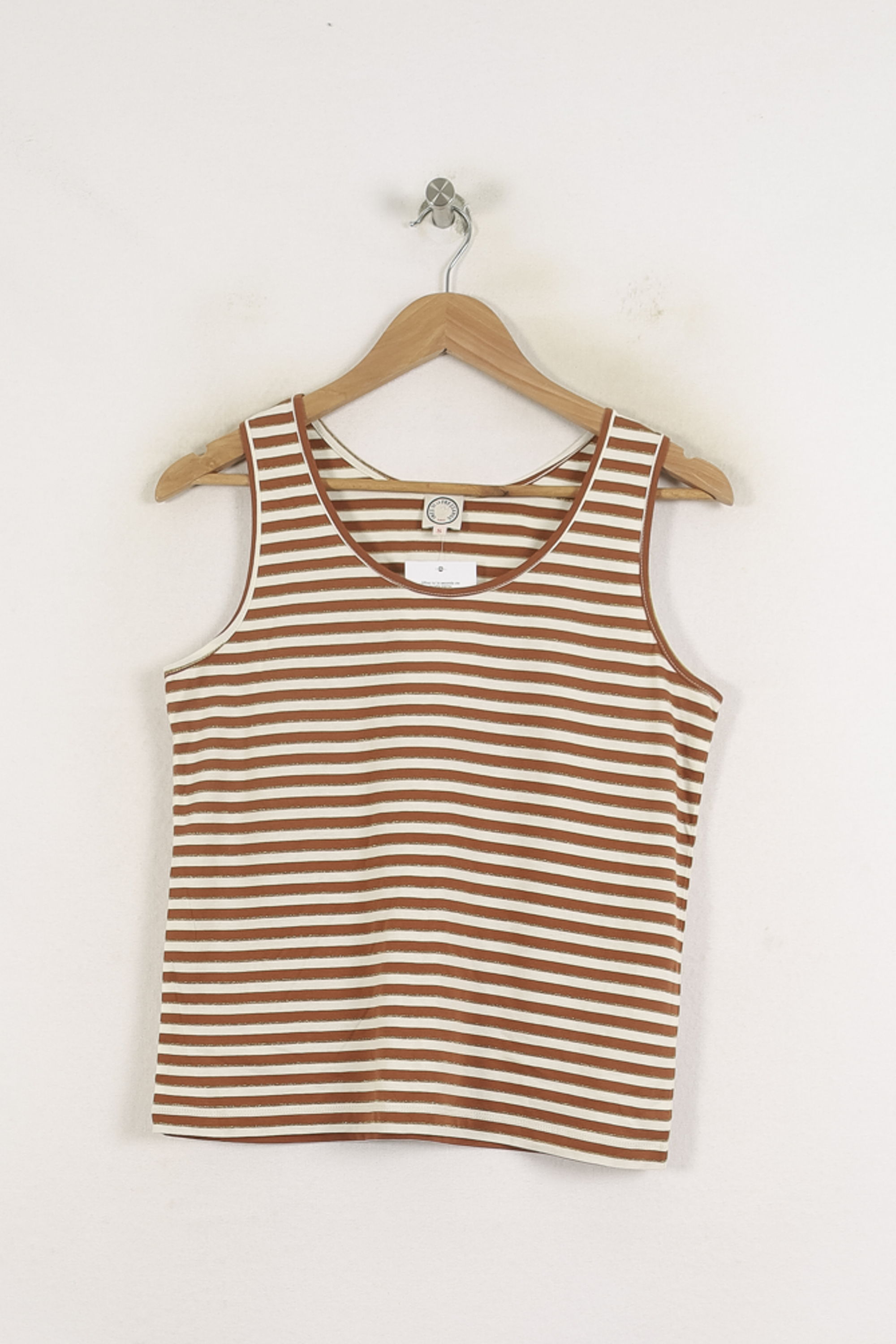 Top & tank top INES DE LA FRESSANGE - Seconde main Brown