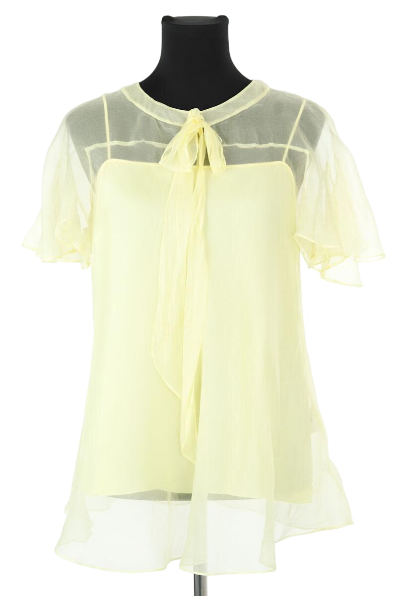 Blouse JOHN GALLIANO - SECONDE MAIN Yellow