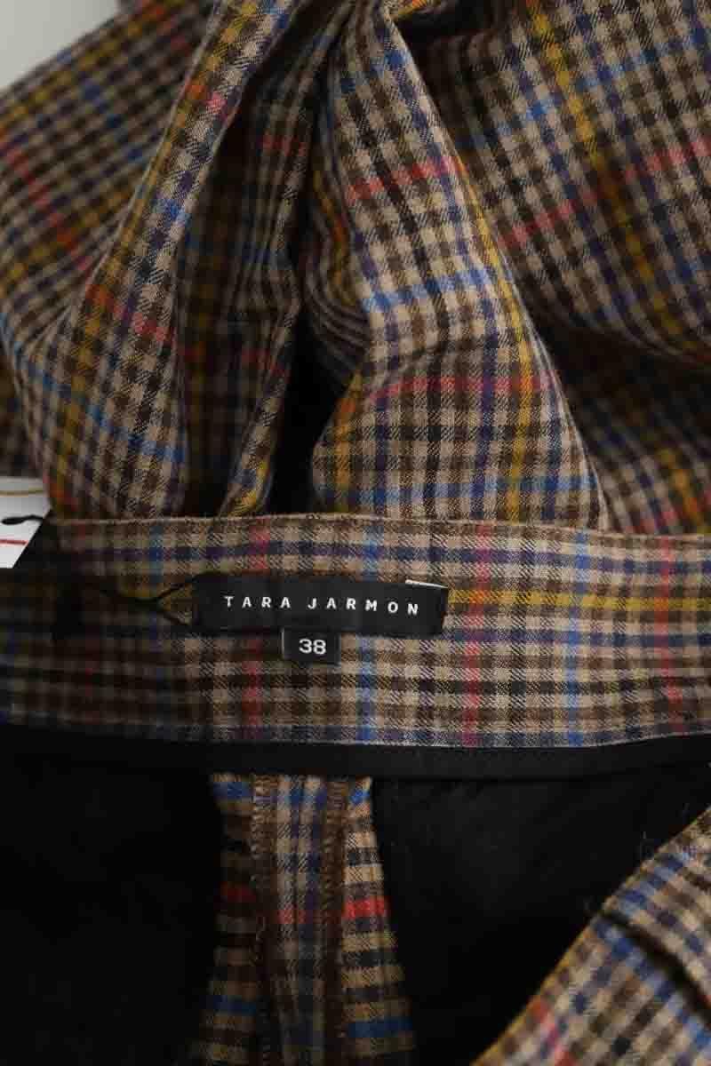 Carrot trousers TARA JARMON - Seconde Main Brown