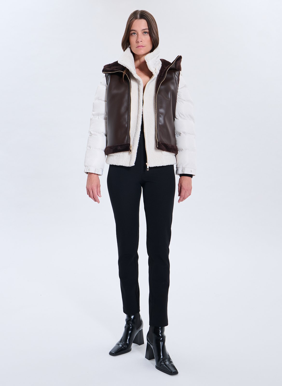 Pantalon skinny taille haute uni ZAPA