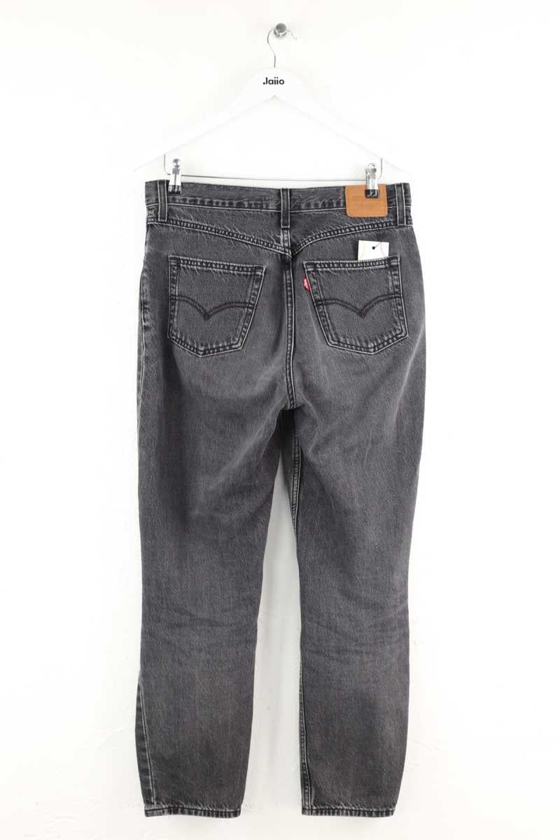 Cropped slim jeans with studs LEVI'S - Seconde main Grey