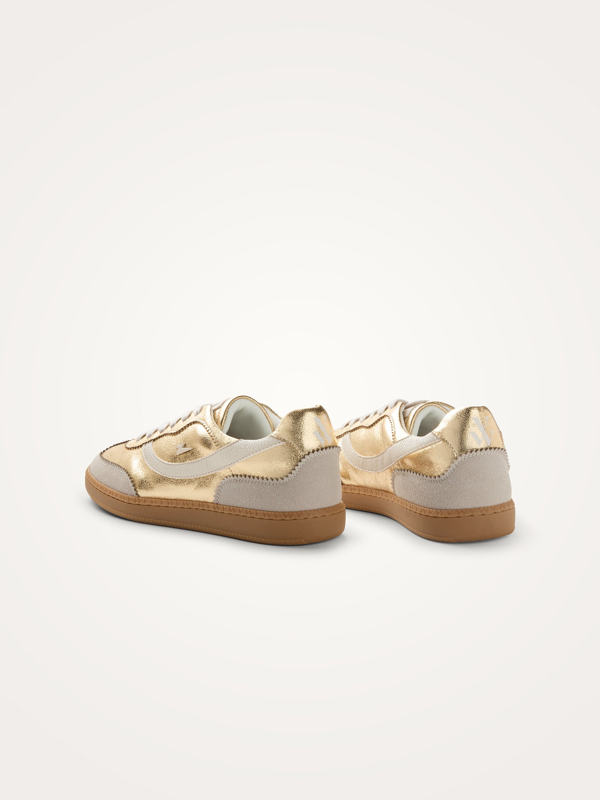 Mini lightning bolt sneakers with retro sole VANESSA WU Golden