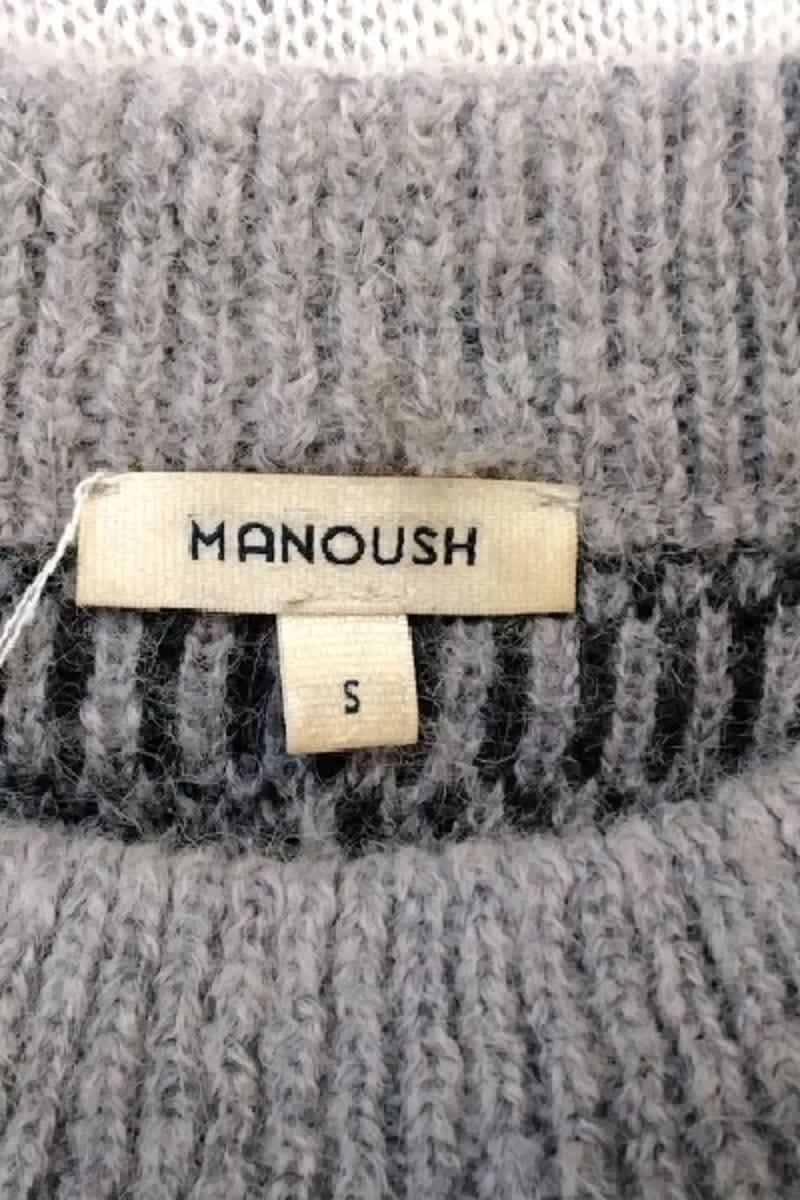 Sweater Manoush - Seconde Main Grey
