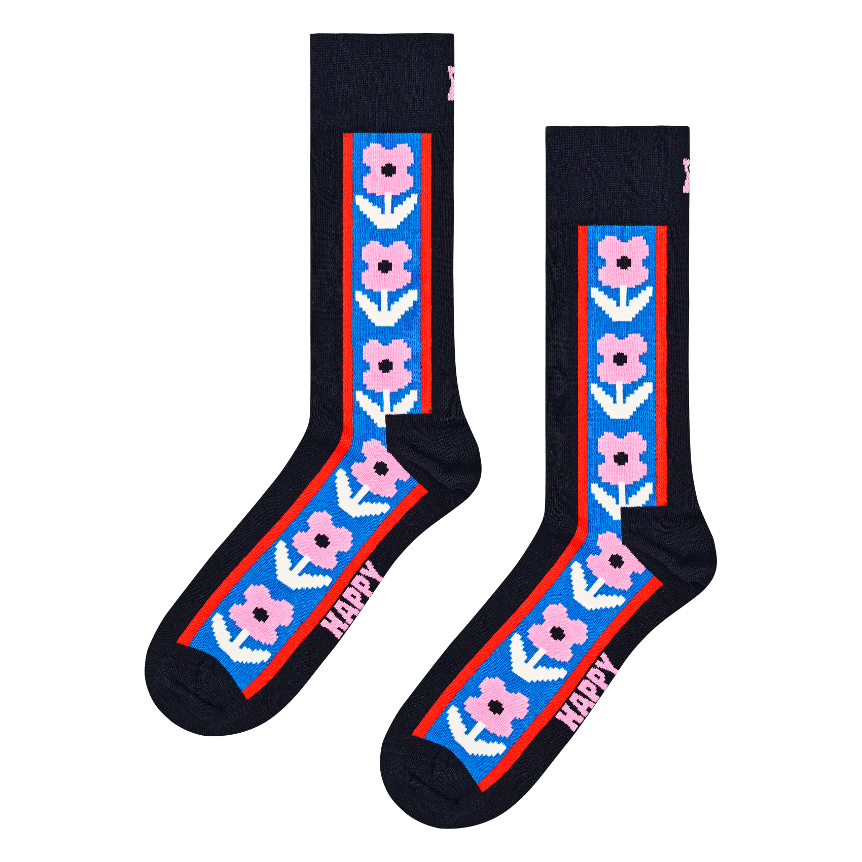 Socken aus Baumwoll-Mix mit Print HAPPY SOCKS Blau