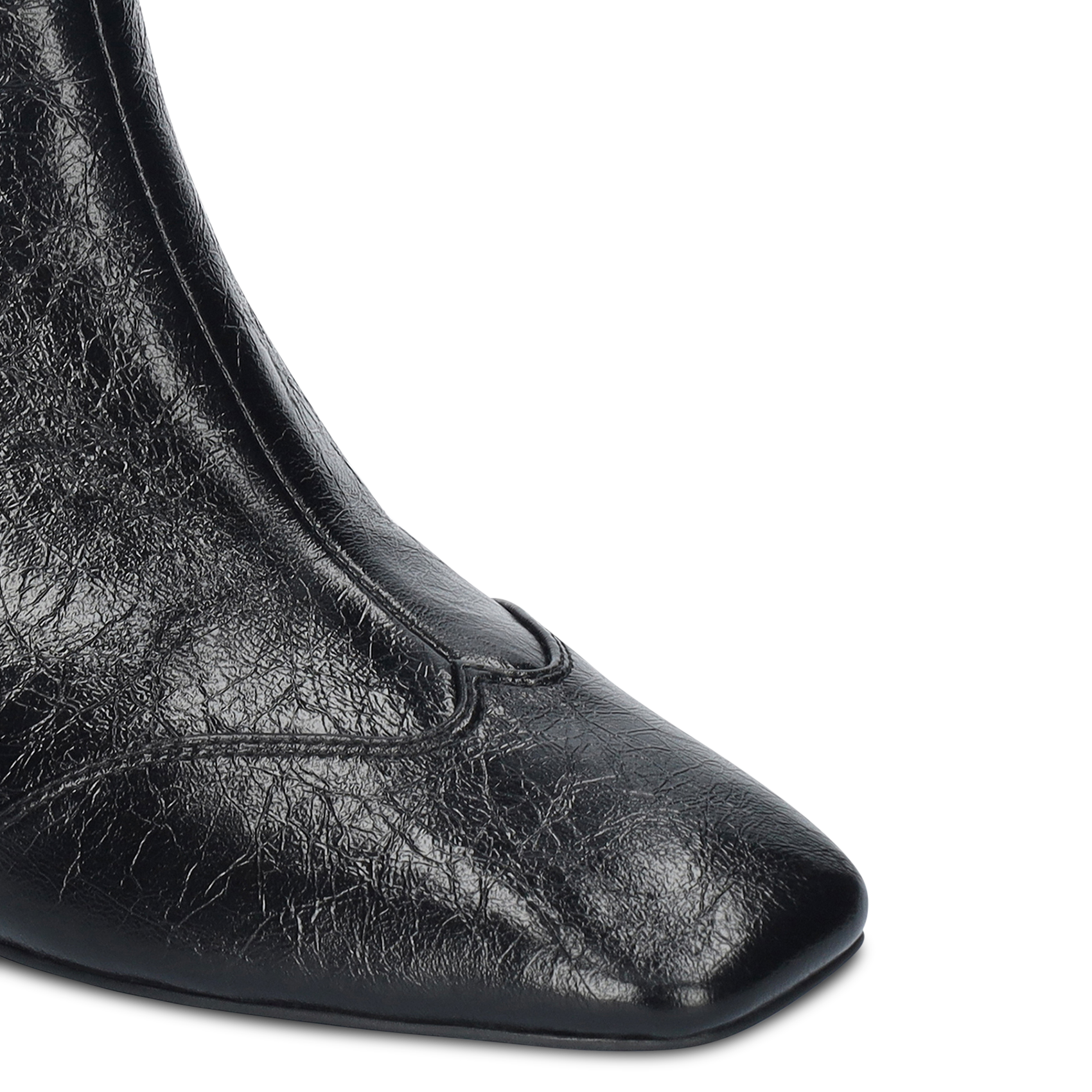 Lackleder-Stiefeletten BIBI LOU Schwarz