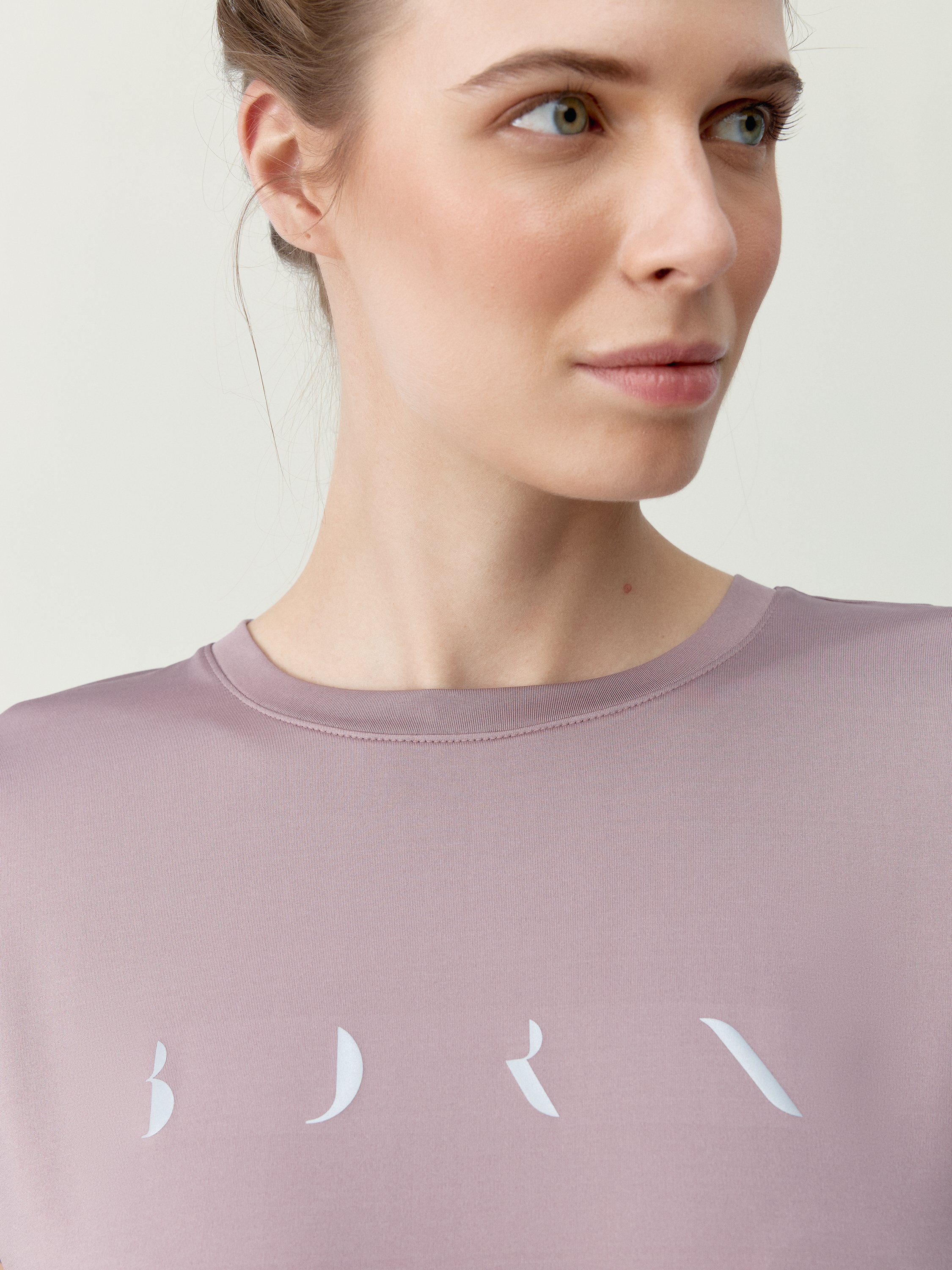 Short-sleeved azami t-shirt BORN Pink