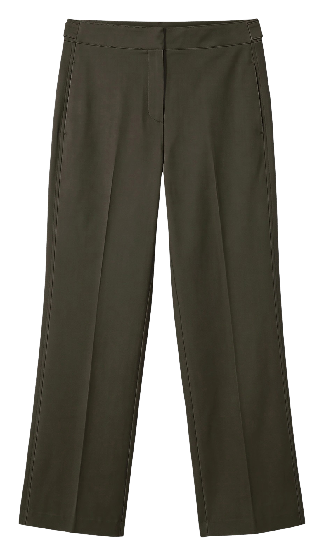 Pantalon droit en coton mélangé TARA JARMON