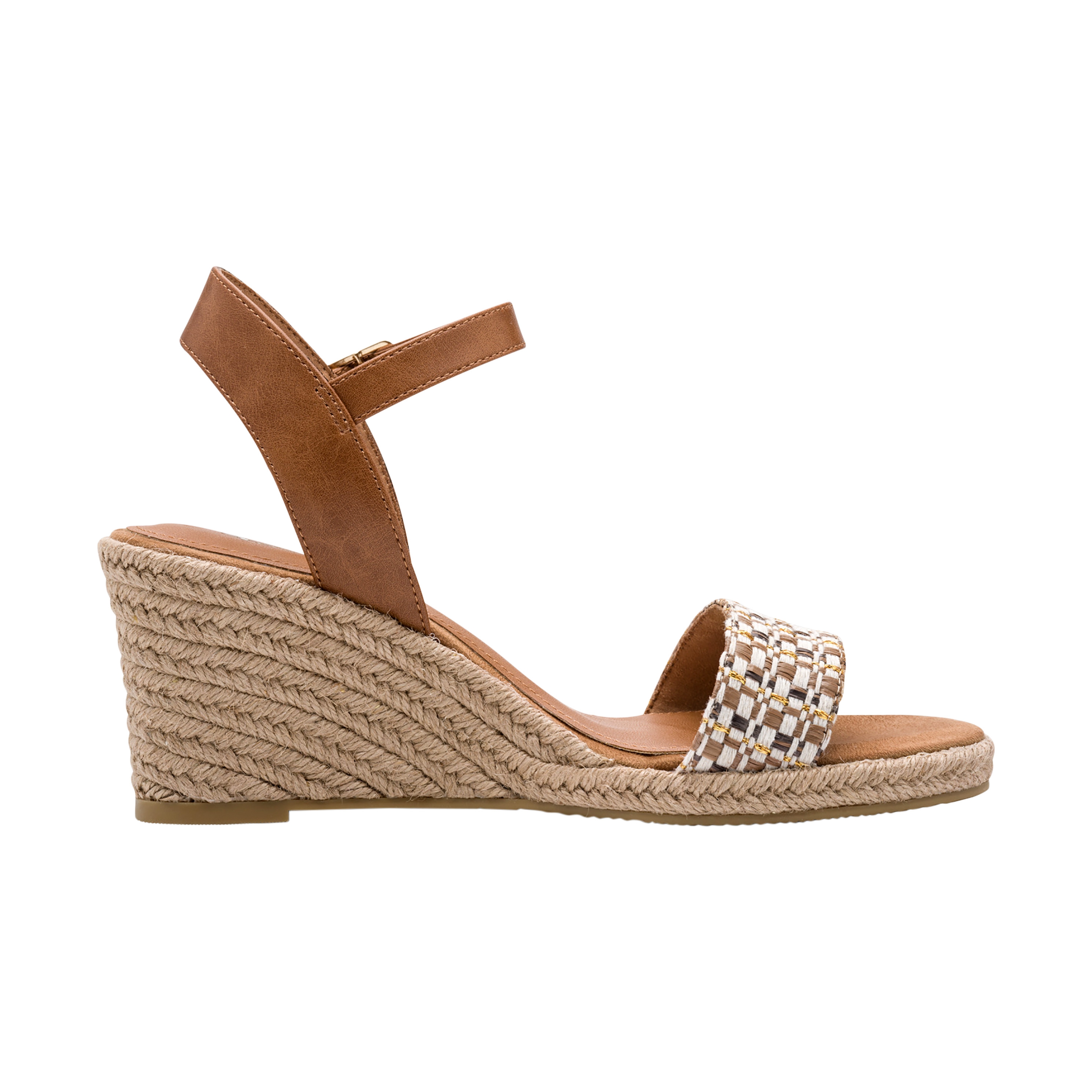 Strappy wedge sandals TAMARIS Multicolored