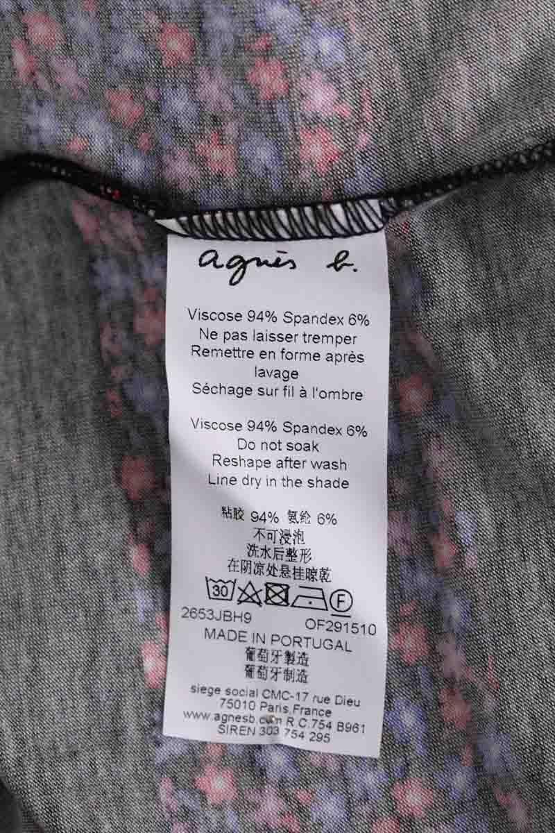 T-shirt AGNES B. - Seconde Main Black