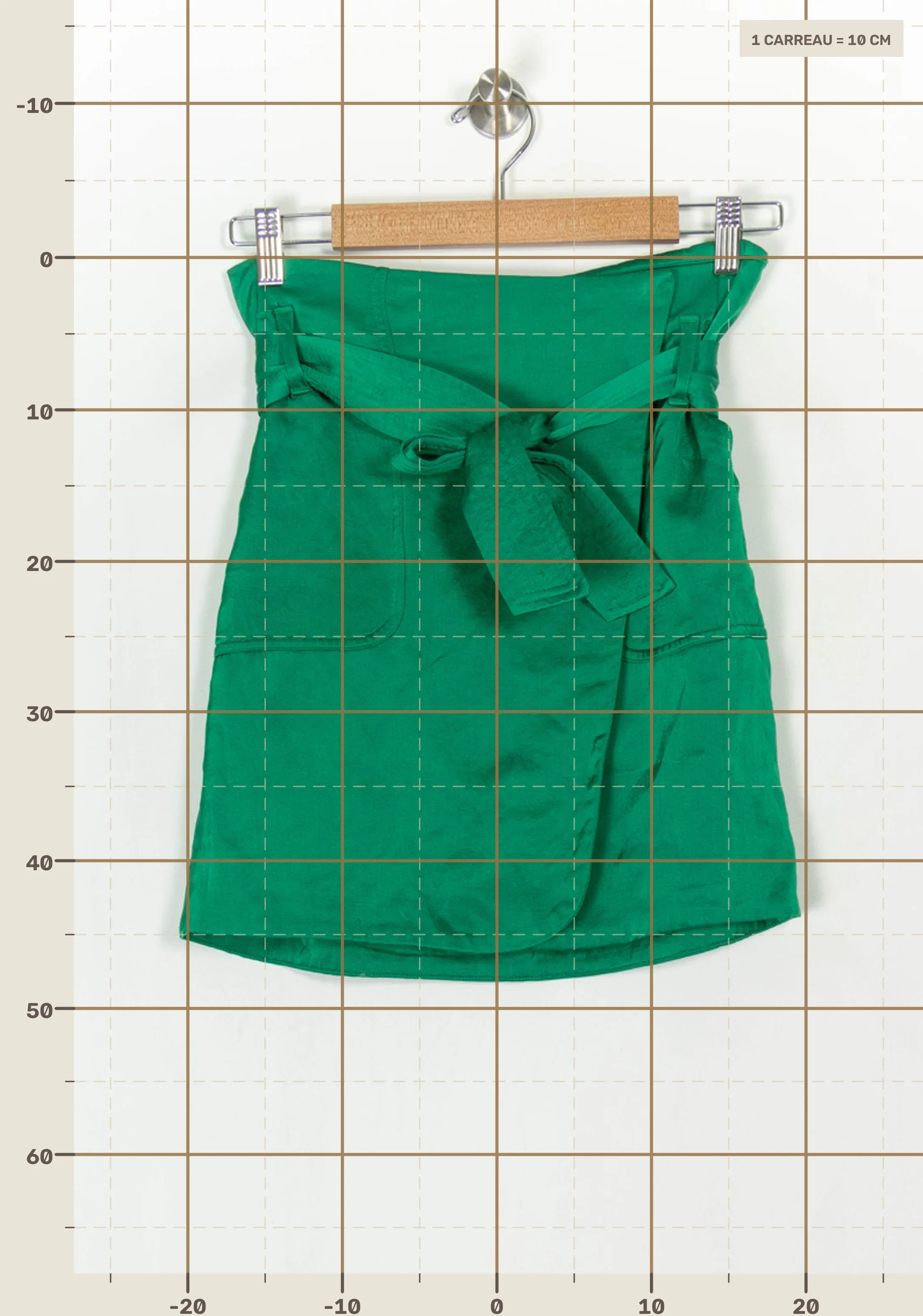 Short & midi skirt SEZANE - Seconde main Green
