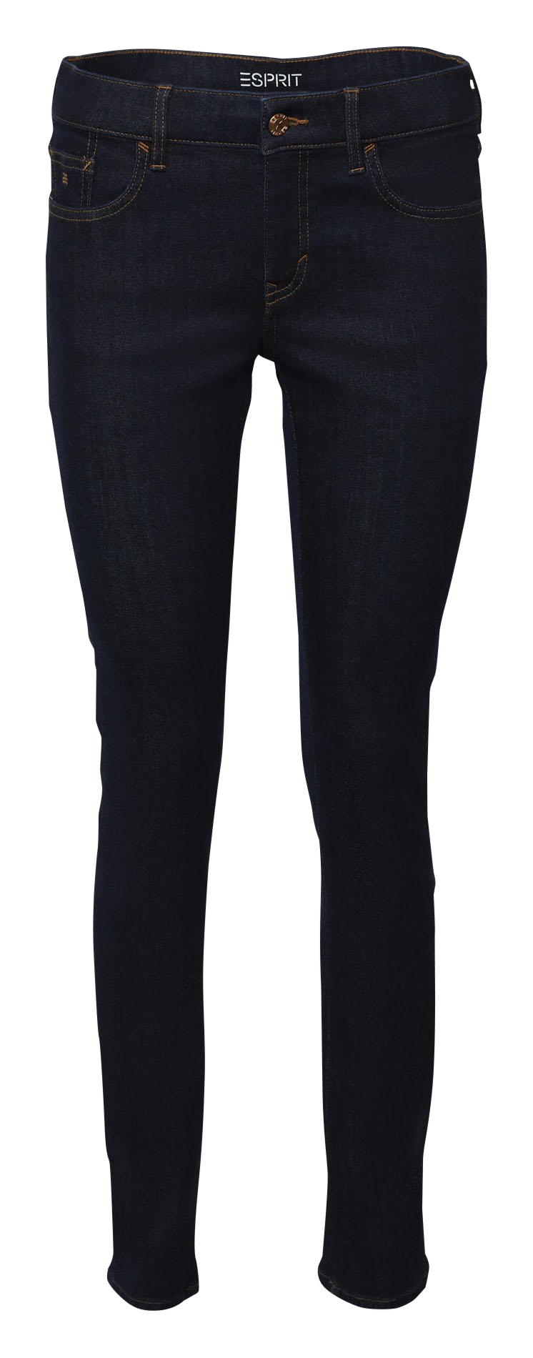 Skinny cotton-blend jeans ESPRIT Blue