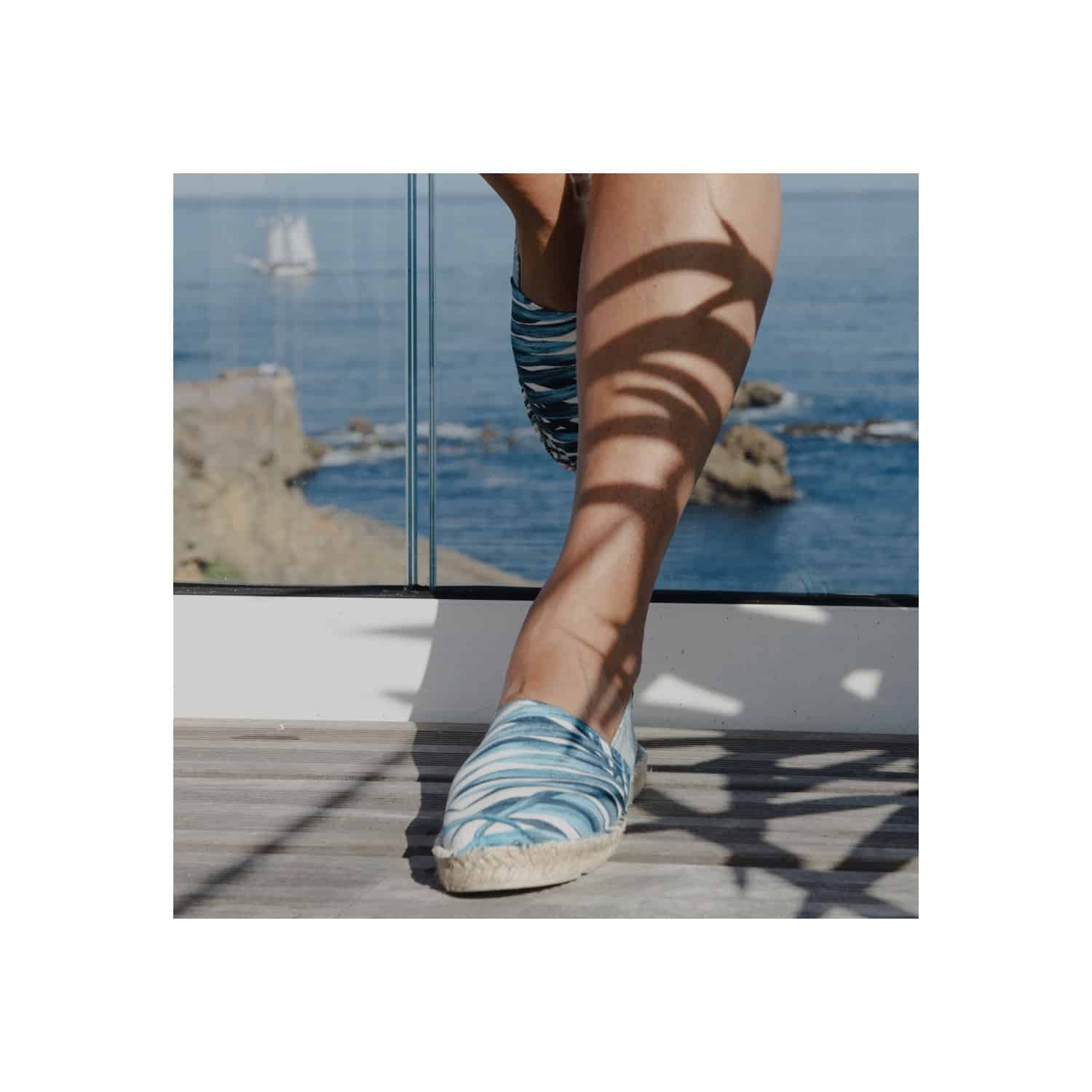 Printed espadrilles ART OF SOULE Blue