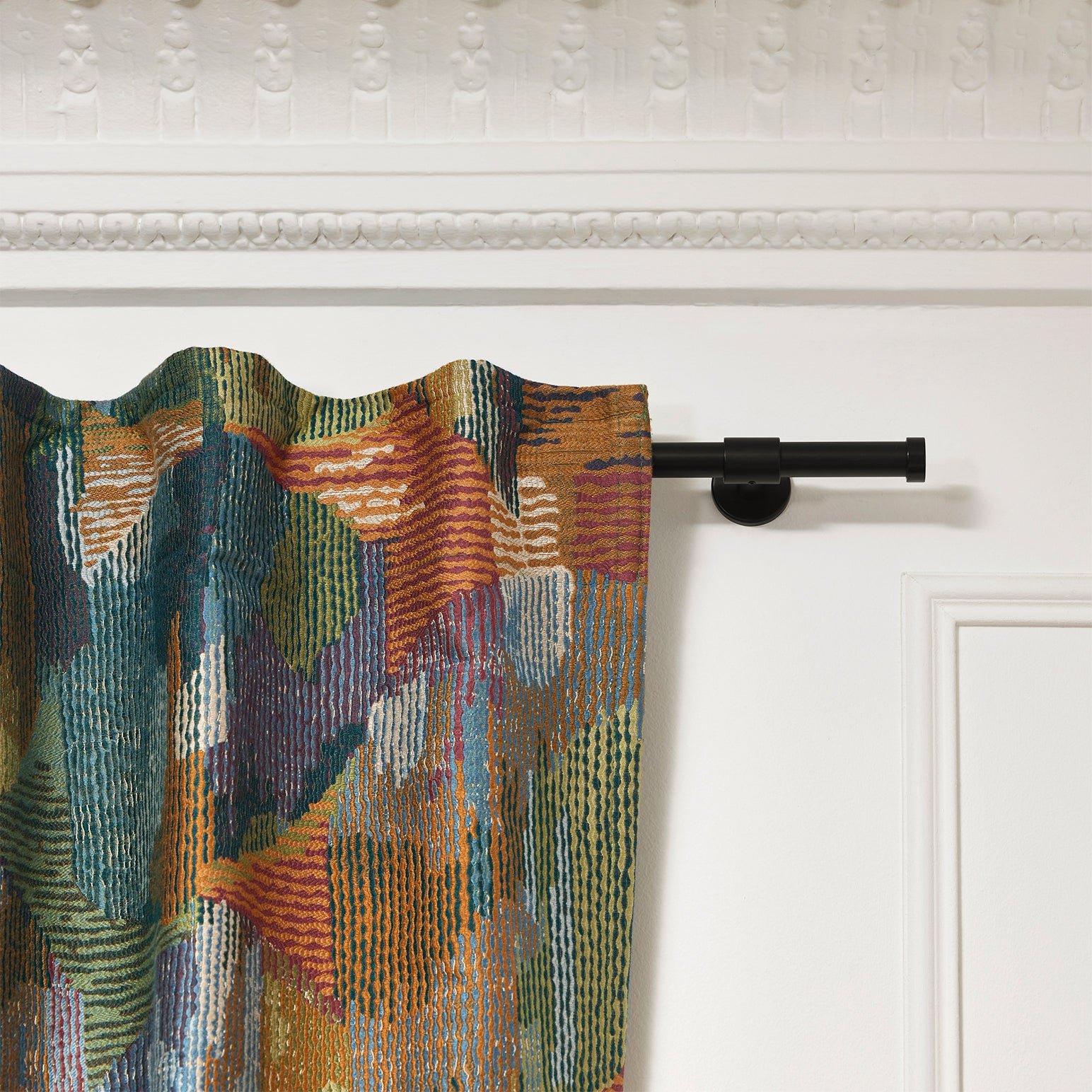 Tab top curtain MADURA Multicolored