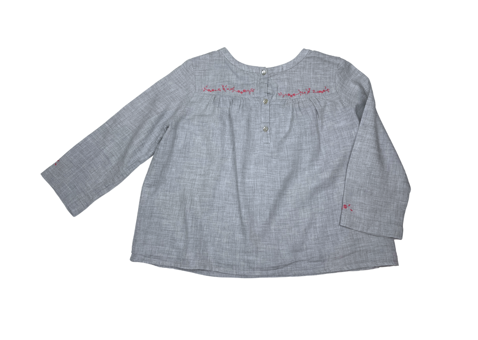 Gray Kids Set - 4 years BONPOINT - Seconde Main Grey