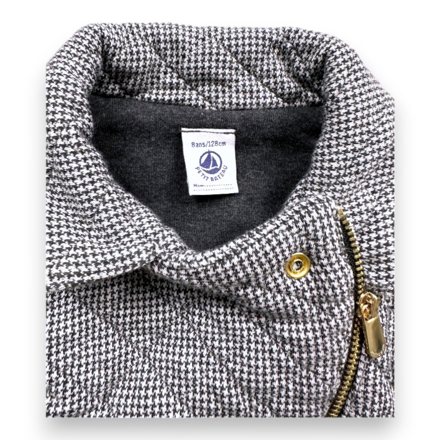 Black children's jacket - 8 years PETIT BATEAU - Seconde Main Black