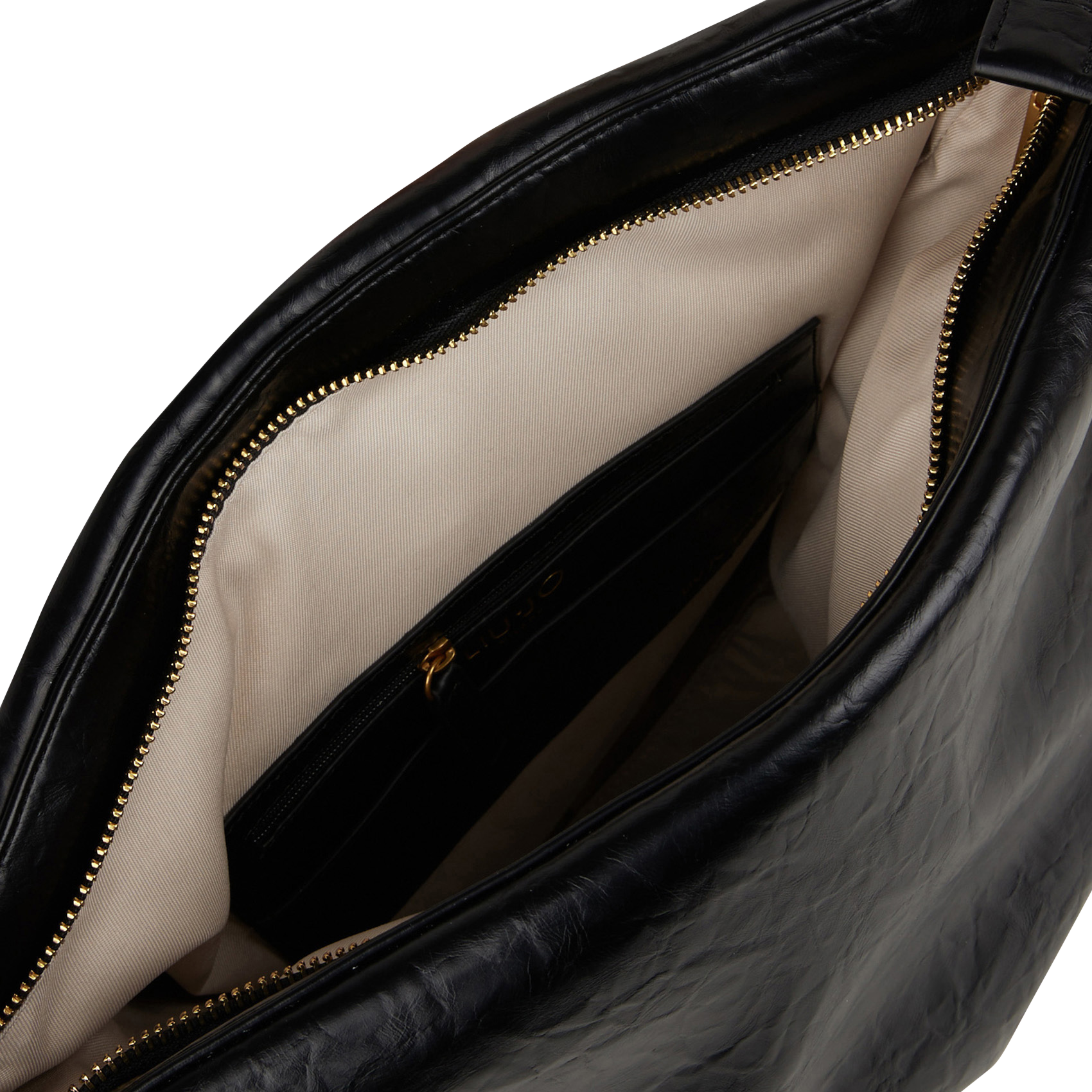 Sac à main effet cuir LIU JO Noir