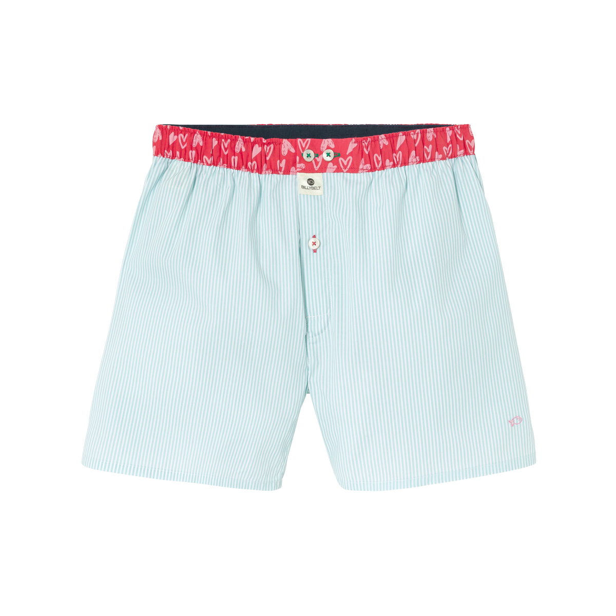 Organic cotton boxer shorts BILLYBELT Blue