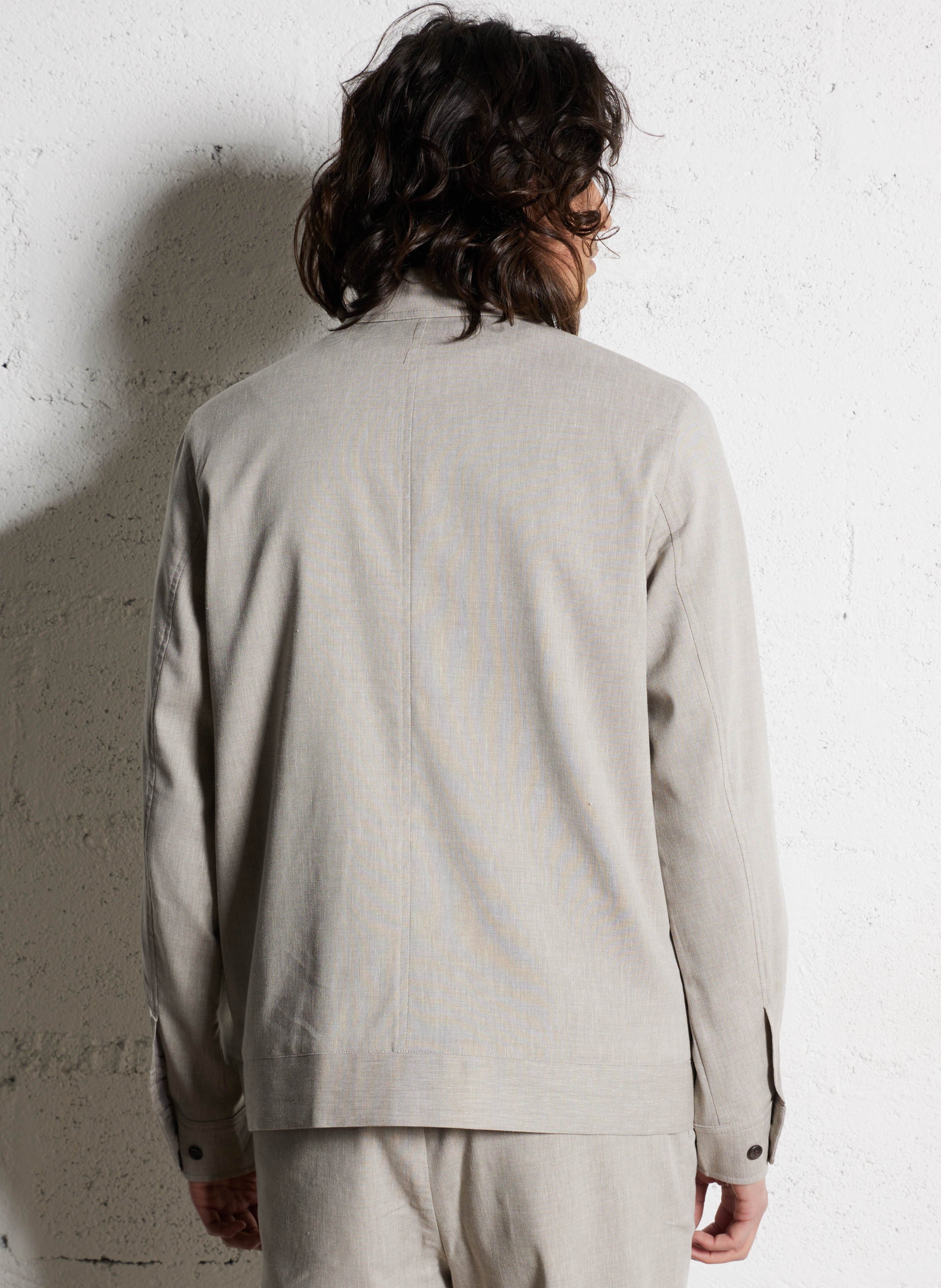 Veste col classique LES DEUX Beige