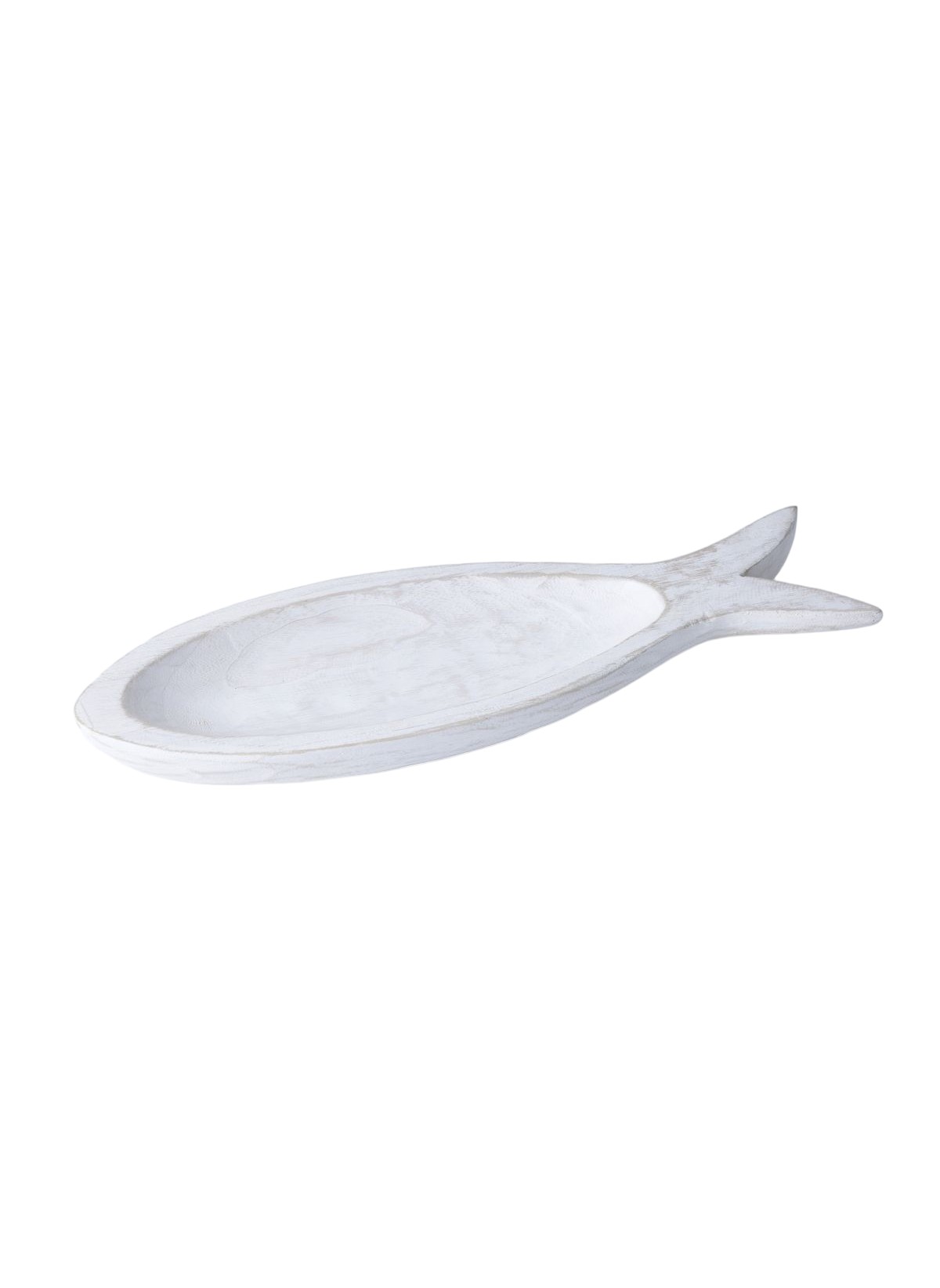Wooden sardine tray FACTORY White