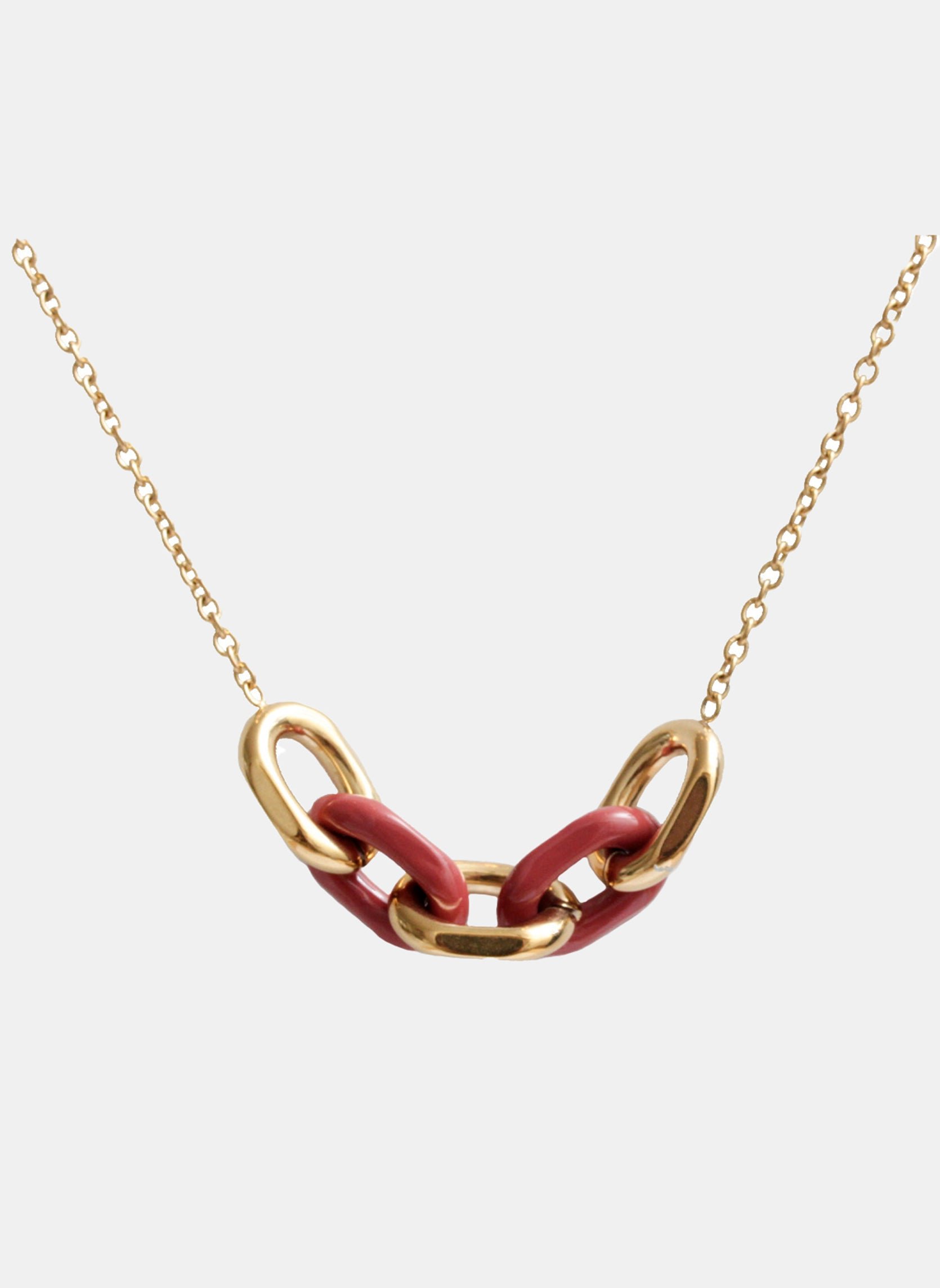 Chain necklace AEC Paris Red