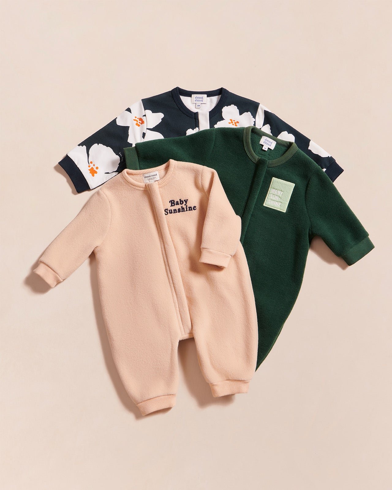 The Celestial organic cotton printed jumpsuit EMOI EMOI Blue