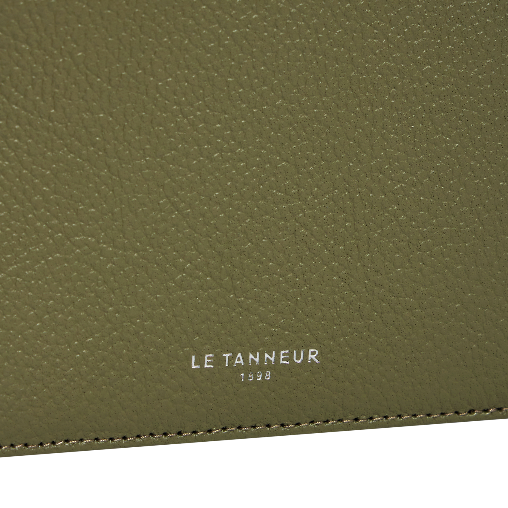Porte-cartes en cuir LE TANNEUR Vert