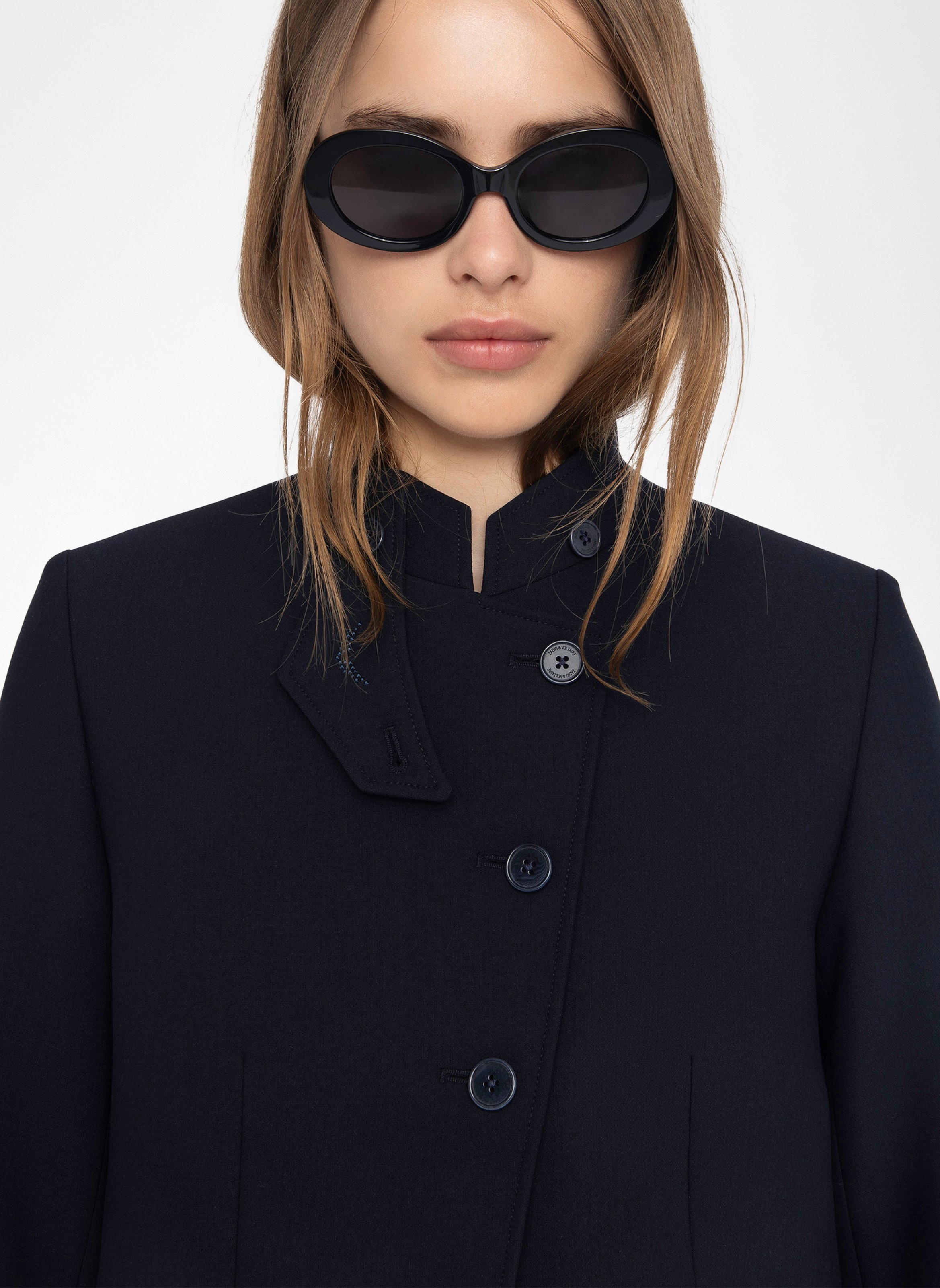 Blazer con collo alto ZADIG&VOLTAIRE Blu