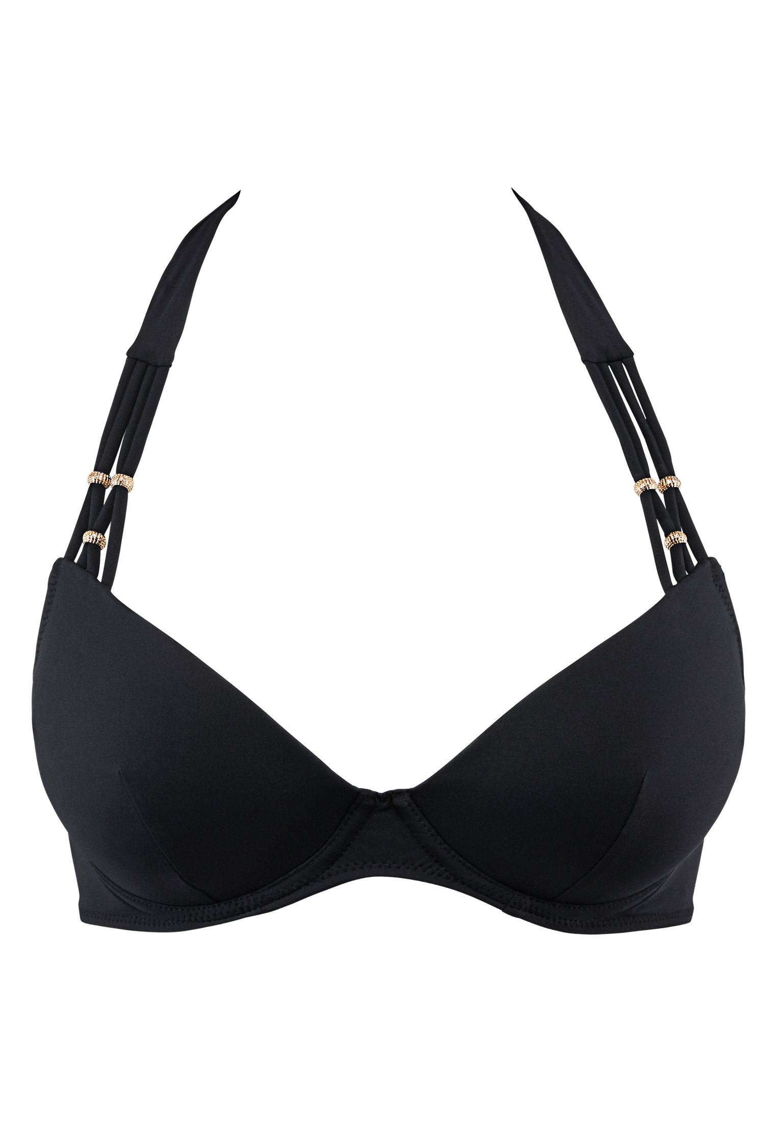 Bikini top with push-up cups AUBADE Black