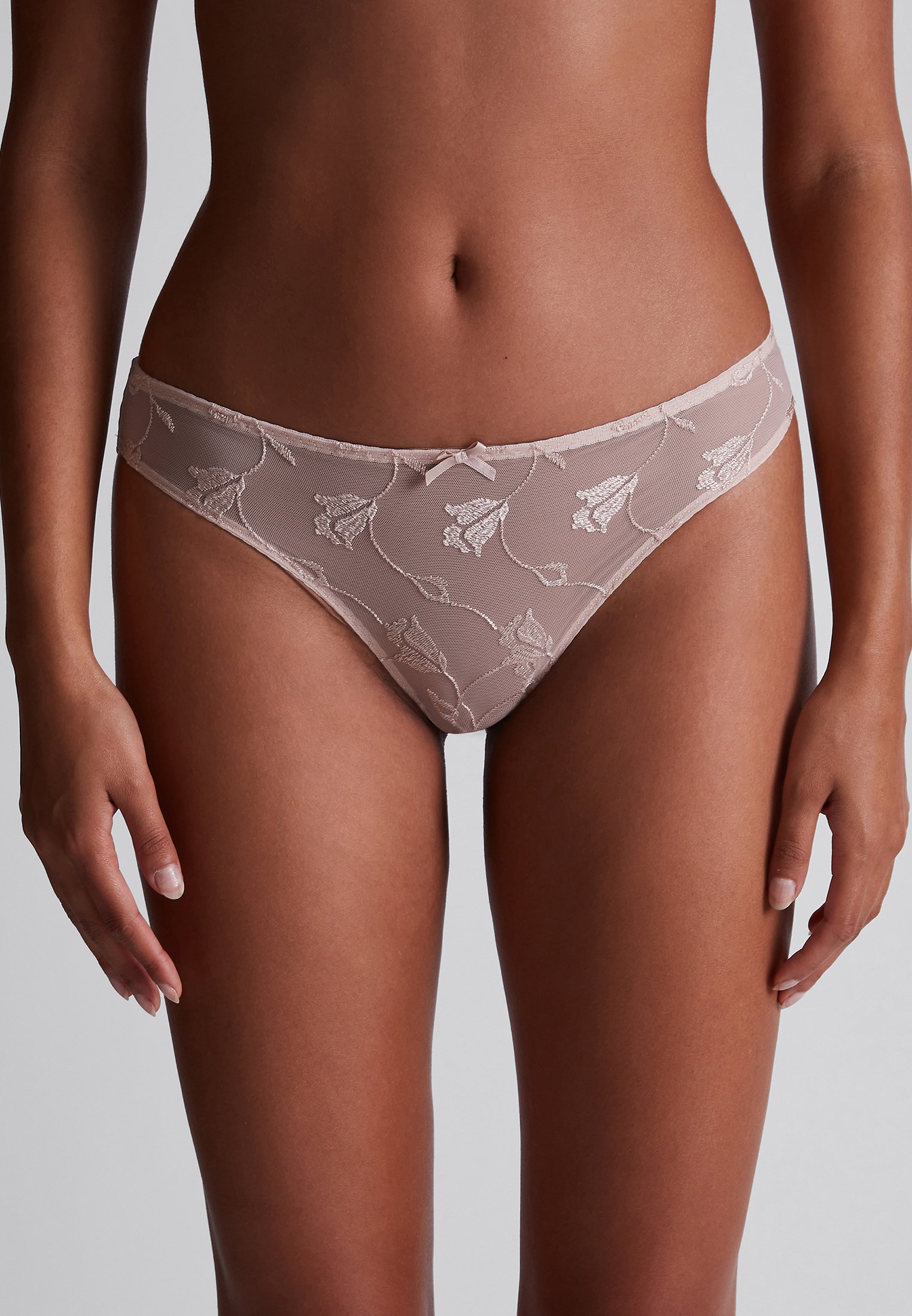 Brazilian-style panties AUBADE Beige