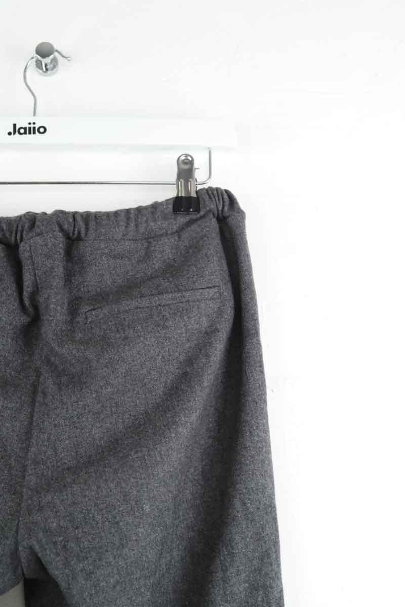 Alpha slim wool trousers CHLOE STORA - SECONDE MAIN Grey