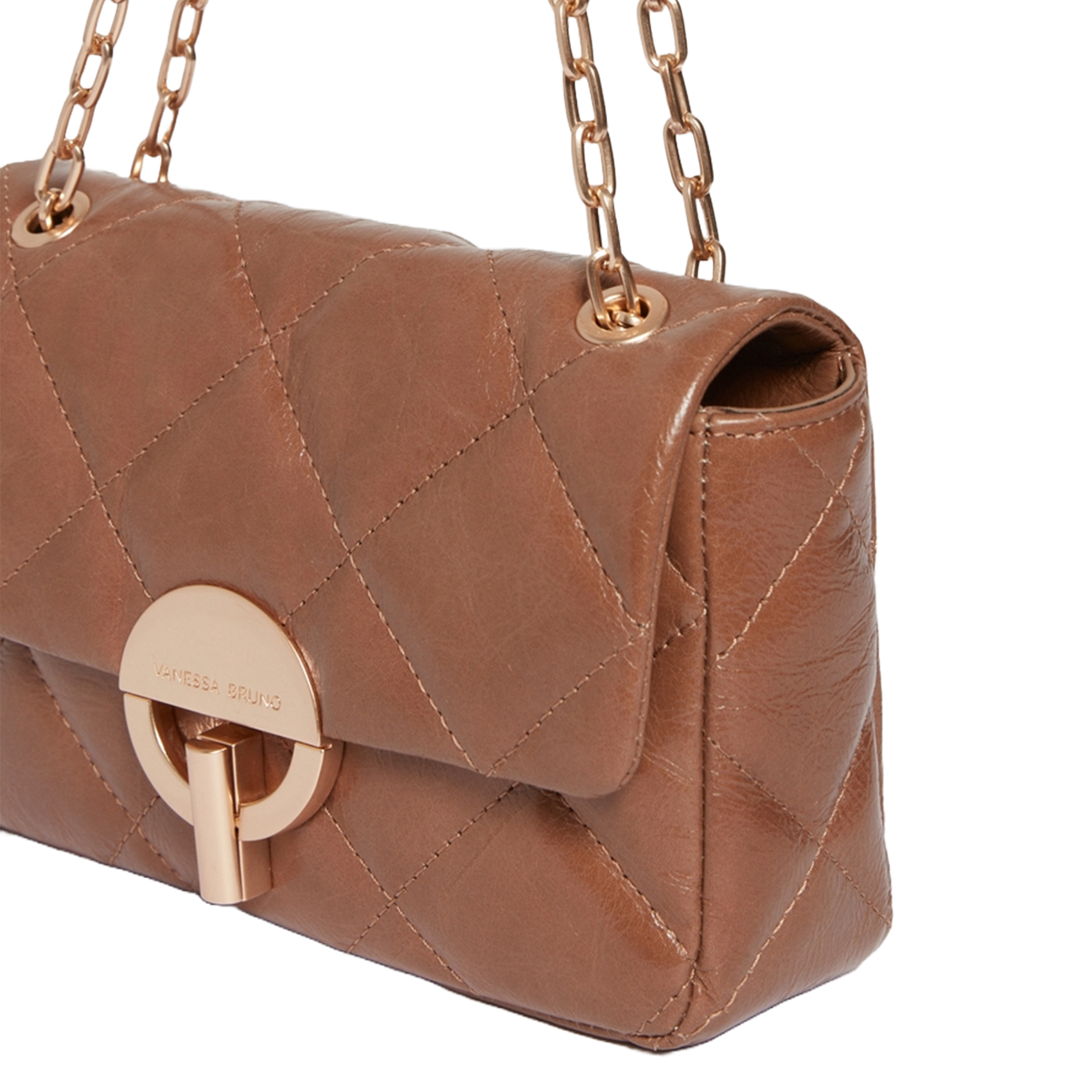 Leren crossbodytas  VANESSA BRUNO Bruin