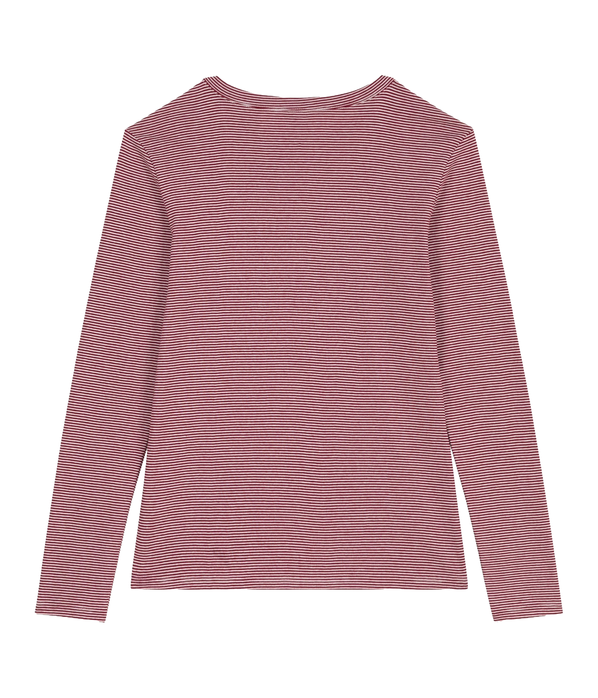 Straight striped cotton T-shirt PETIT BATEAU Pink