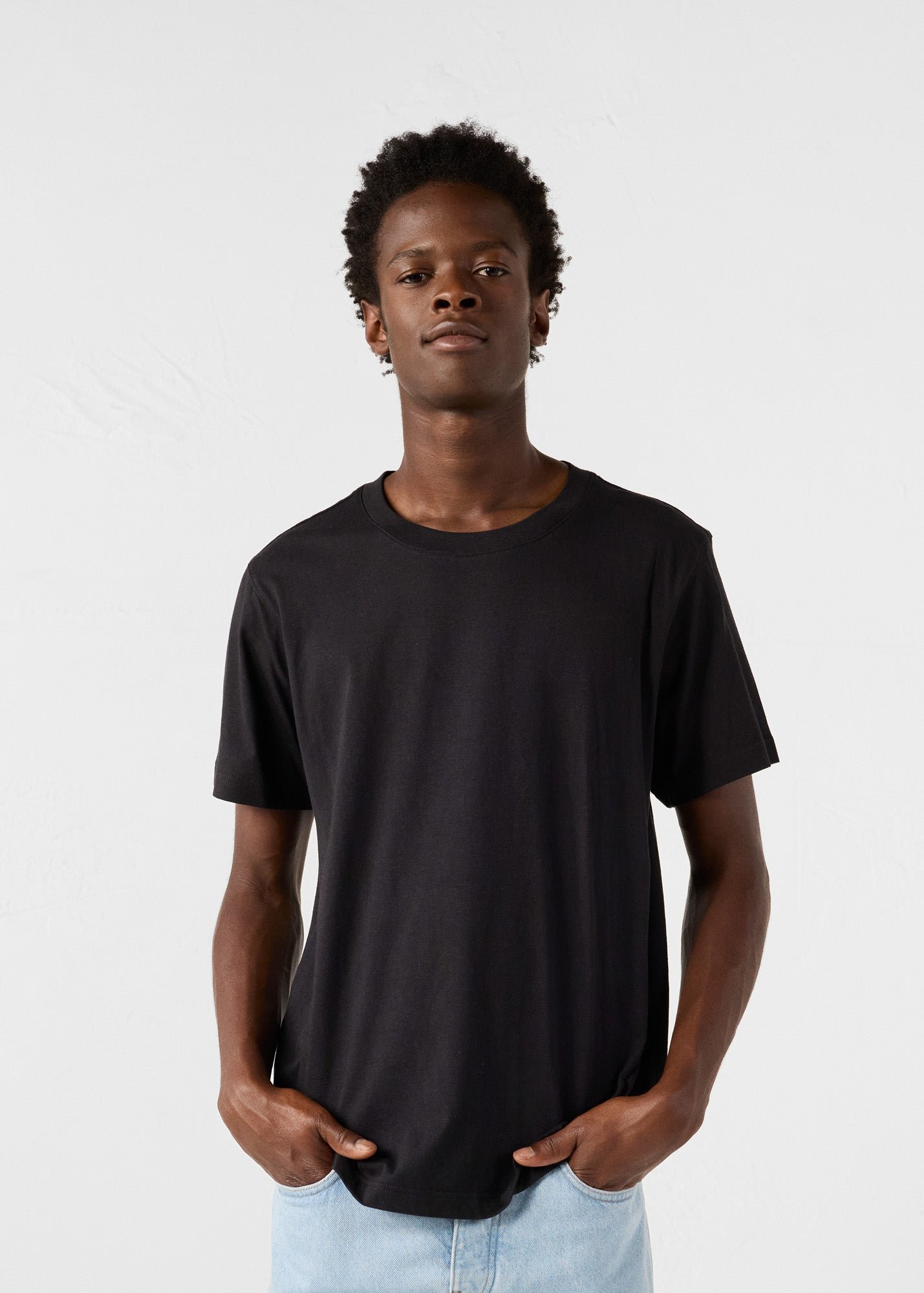 Round neck petro T-shirt JOTT Black